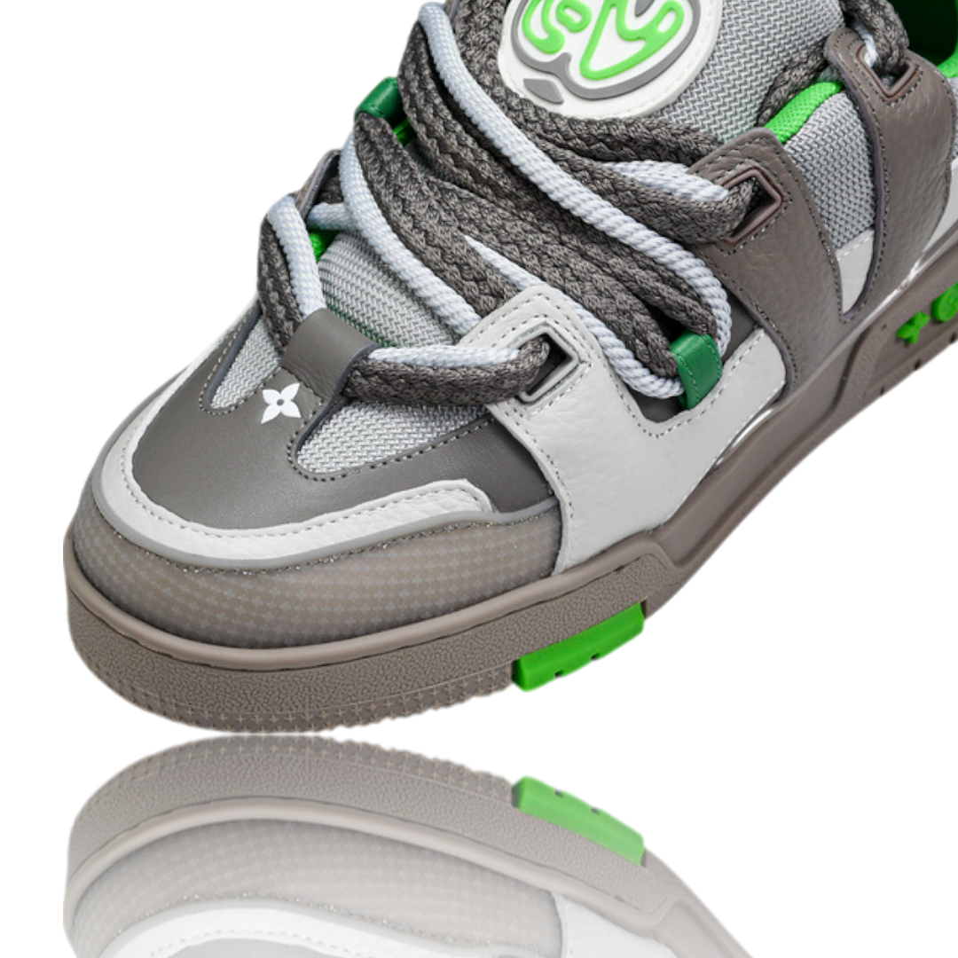 Louis Vuittоп Skate Sneakers by KidSuper 'Grey Green'