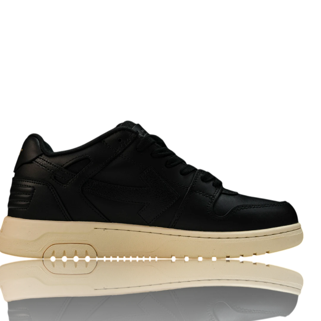Off-White Out Of Office Low Top 'Black Gum'