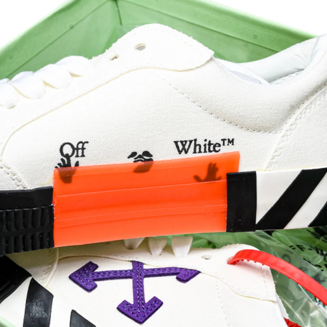 Off-White Vulc Low 'White Purple Arrow'