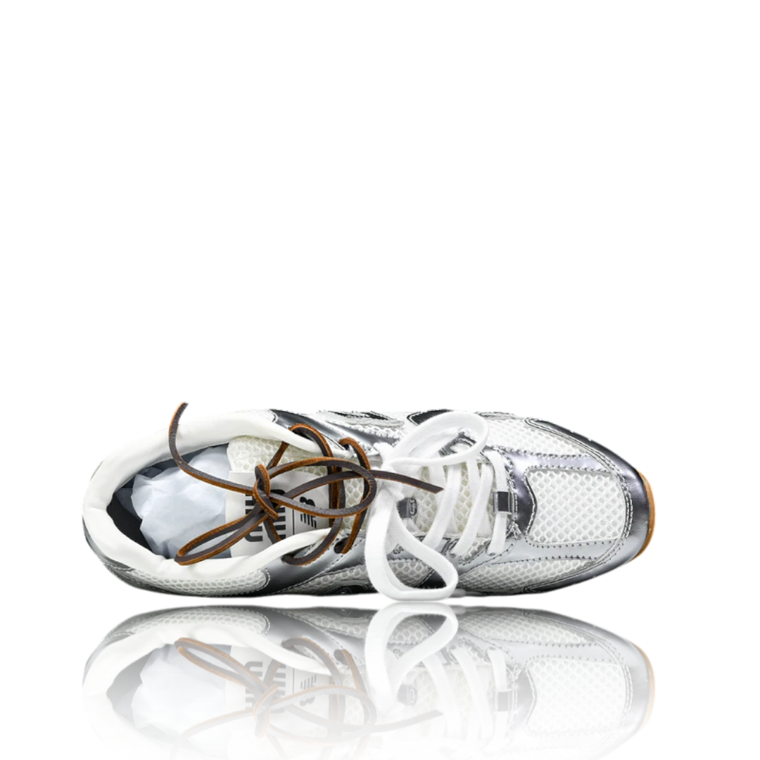 NB 530 SL x Miu Miu 'Metallic Silver'