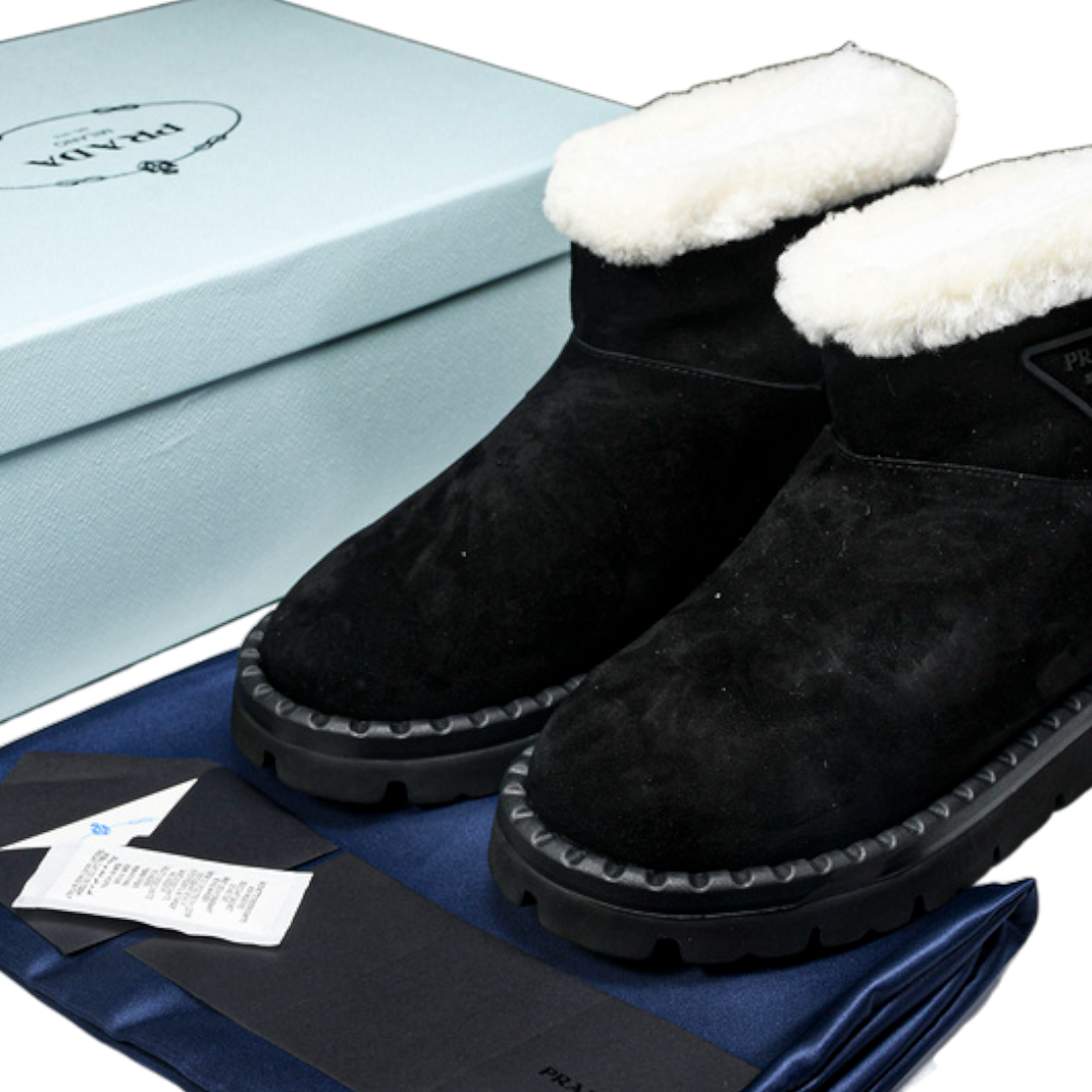 Prada Ankle Boots 'Black'