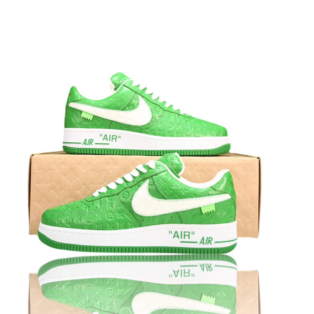 Louis Vuittоп x AF1 By Virgil Abloh 'White Green'