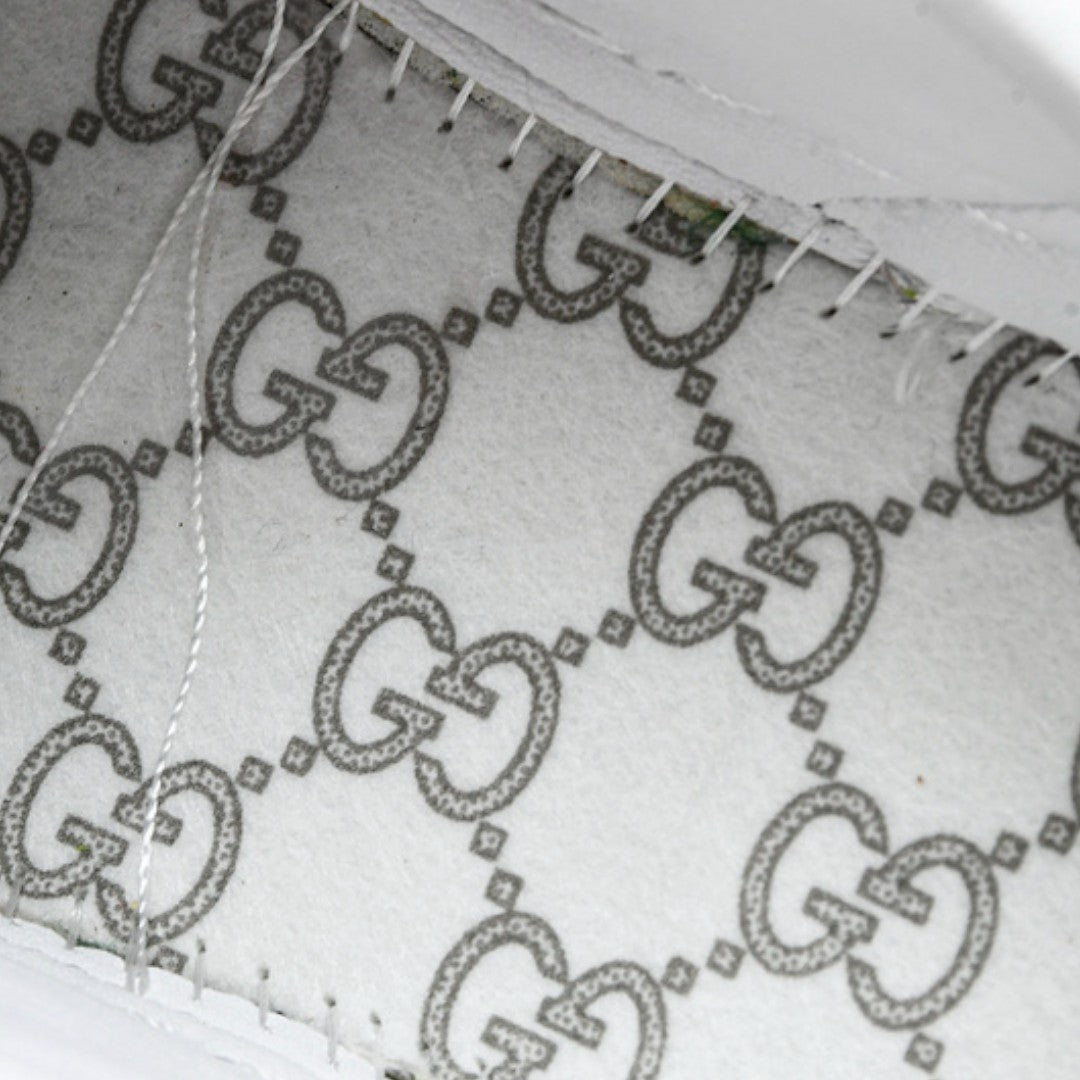 Guссi Ace Web Embossed Monogram 'White'