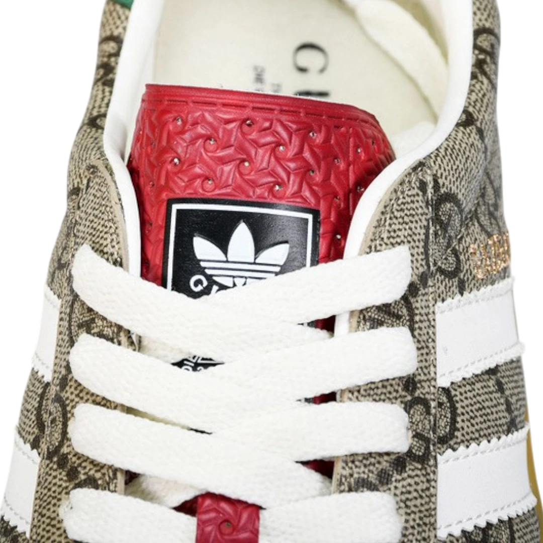 Guссi x Gazelle 'Beige GG Monogram'