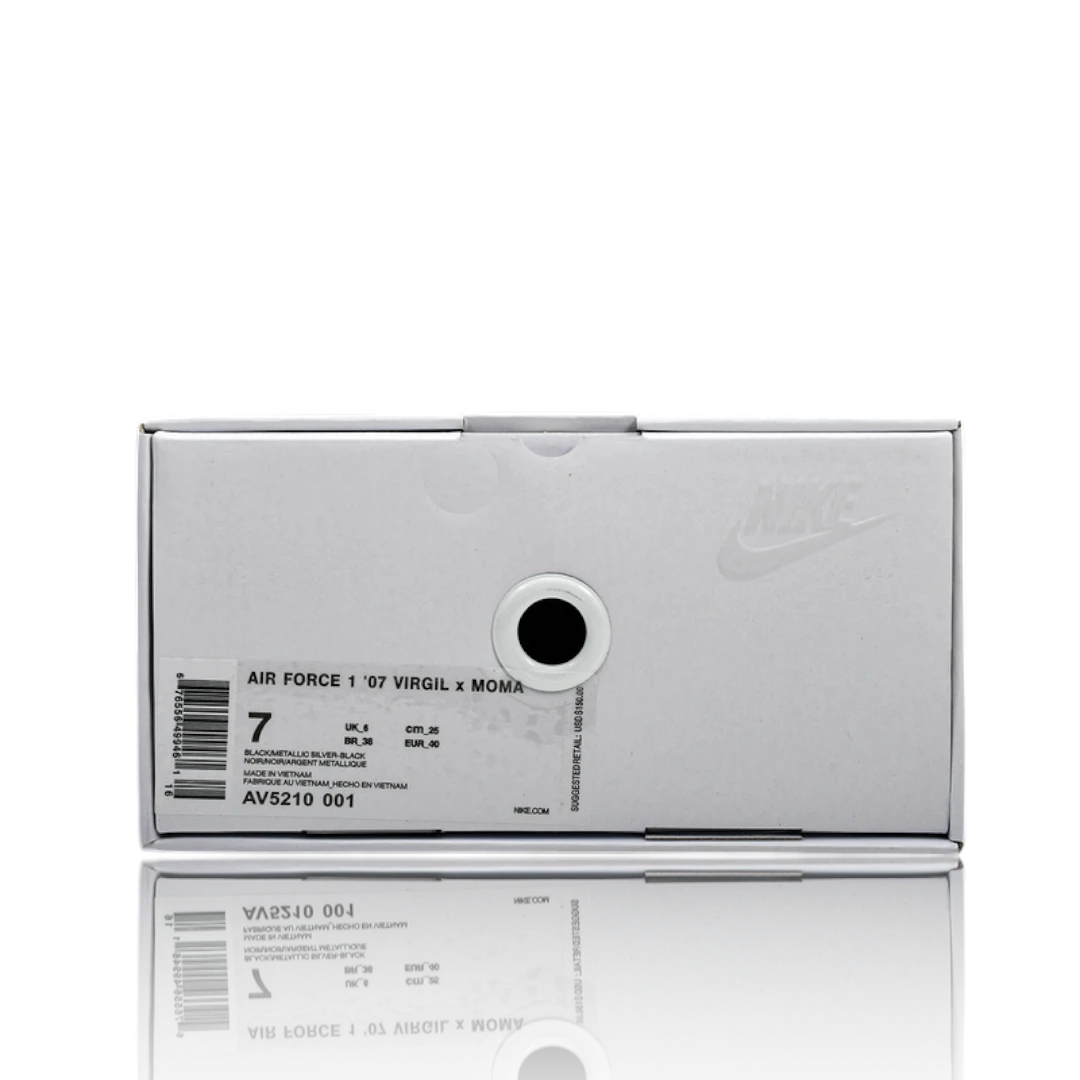 Off-White AF1 '07 Virgil X Moma Black