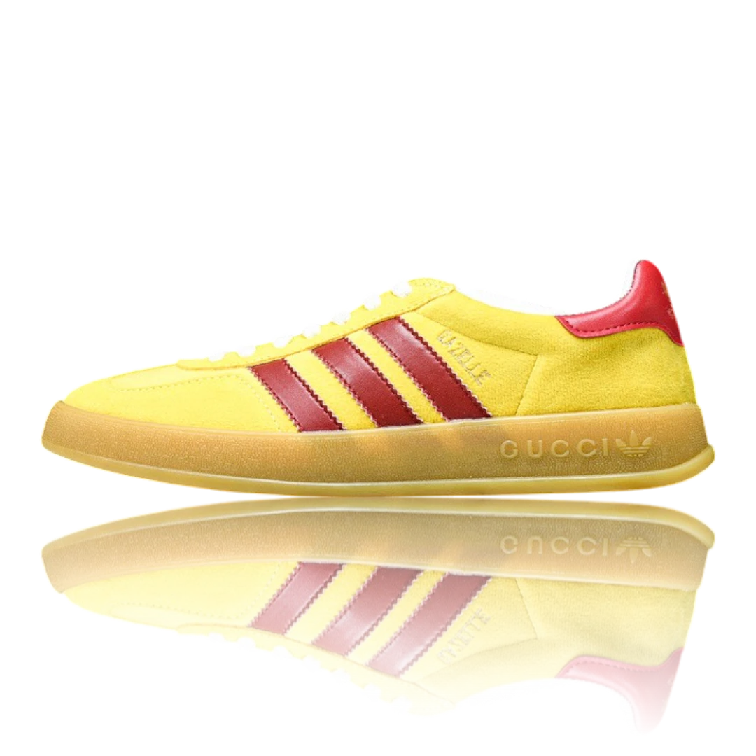 Guссi x Gazelle 'Yellow Velvet'
