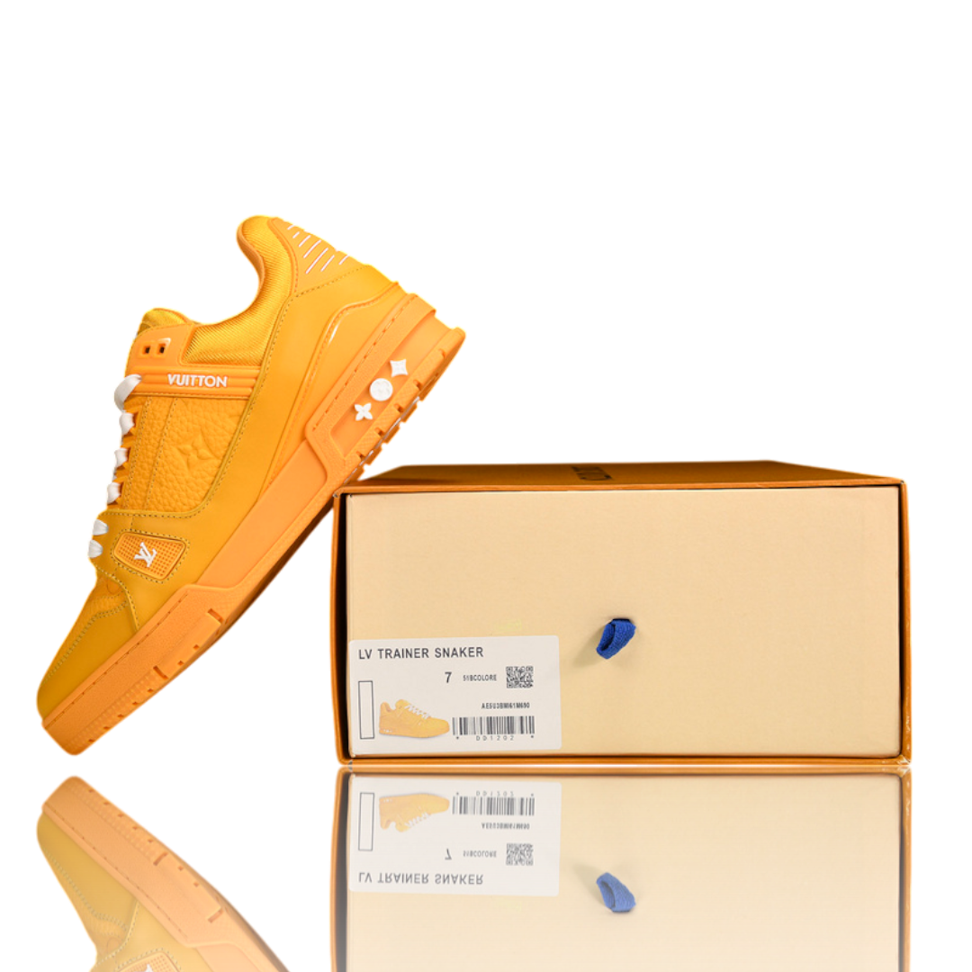 Louis Vuittоп Trainer Low 'Monogram Yellow Embossed'