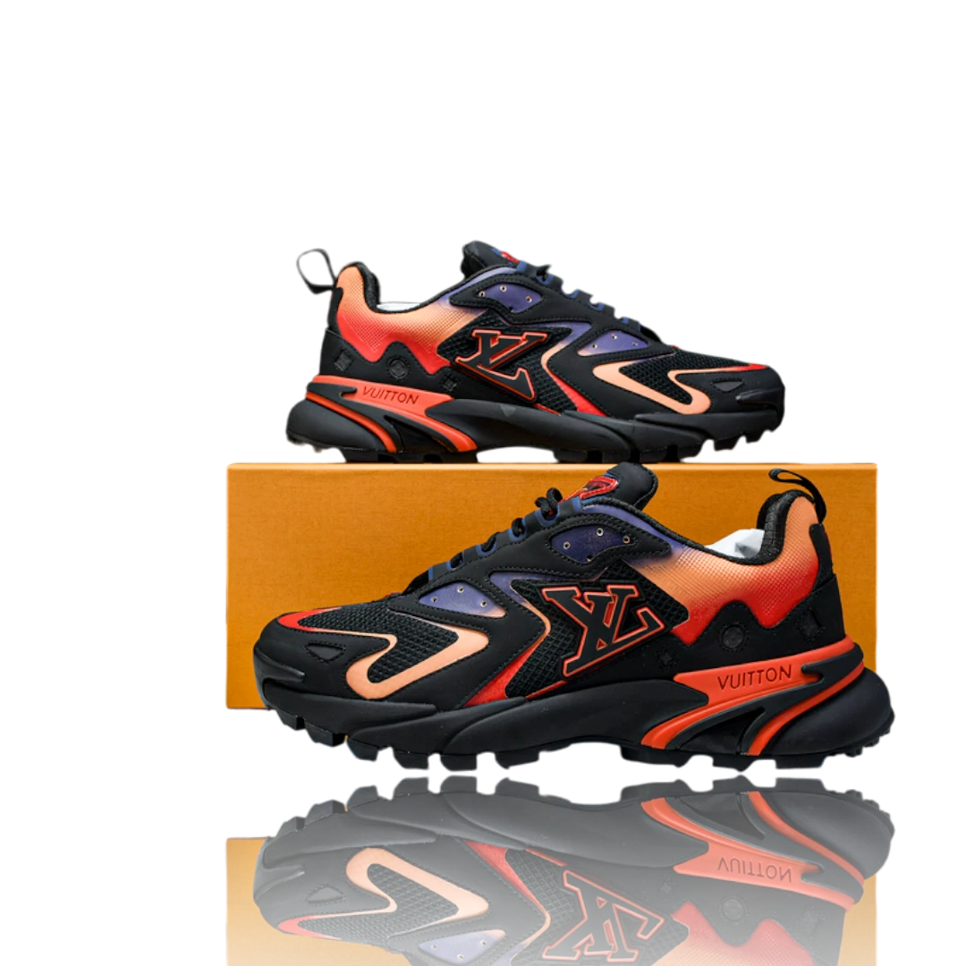 Louis Vuittоп Runner Tatic 'Black Orange Red'