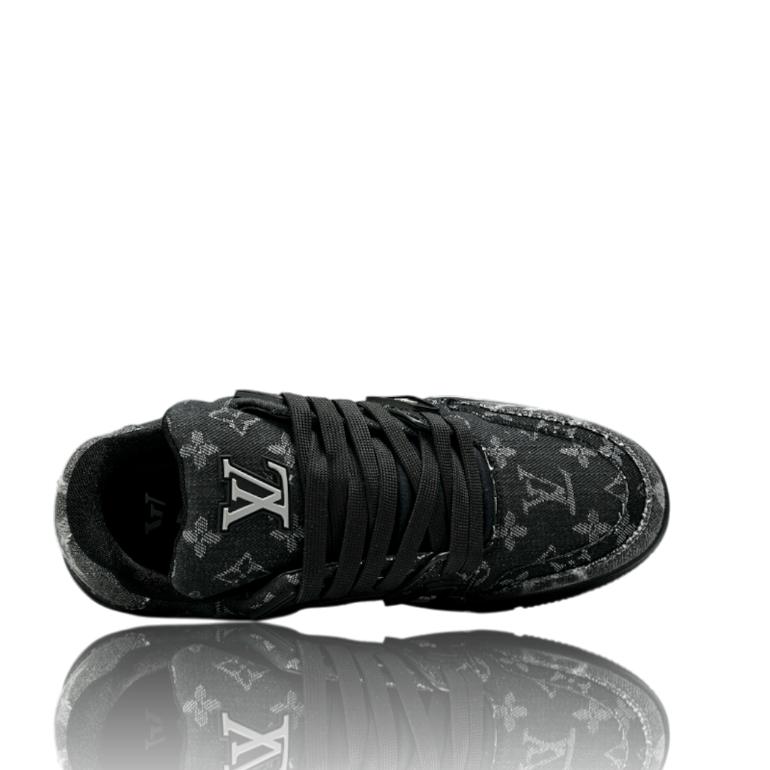 Louis Vuittоп Trainer Low 'Monogram Denim Black'