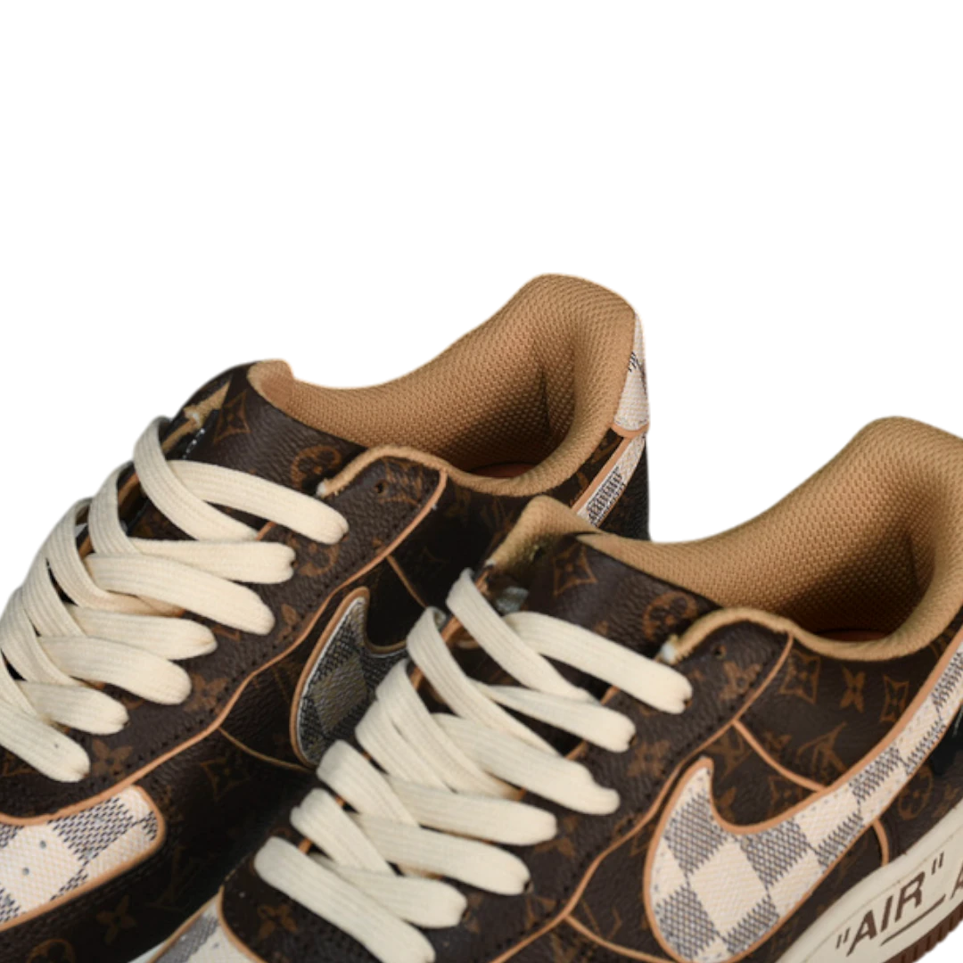 Louis Vuittоп x AF1 By Virgil Abloh ‘Monogram Brown'