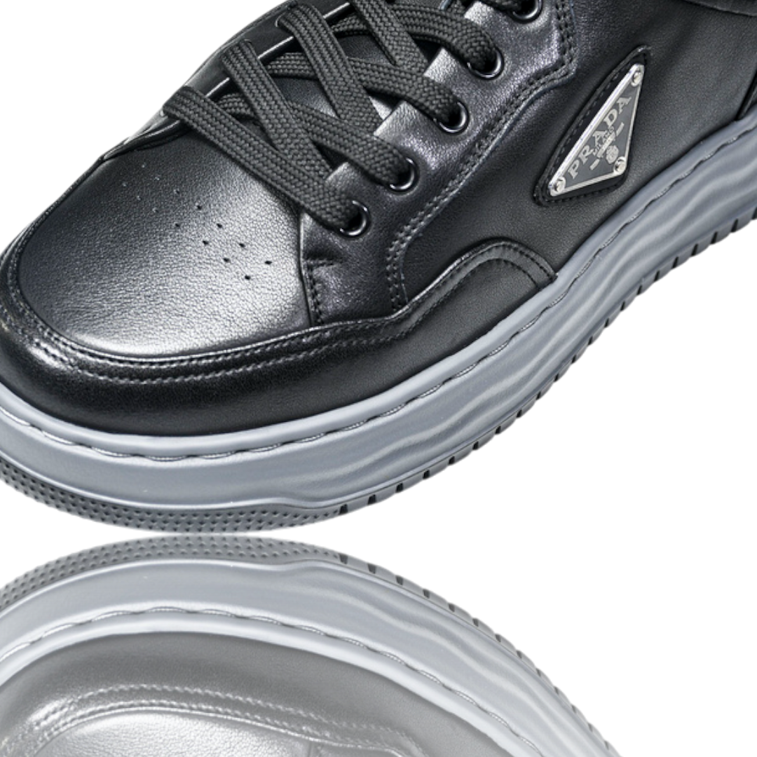 Prada Downtown Sneaker Wavy 'Black'