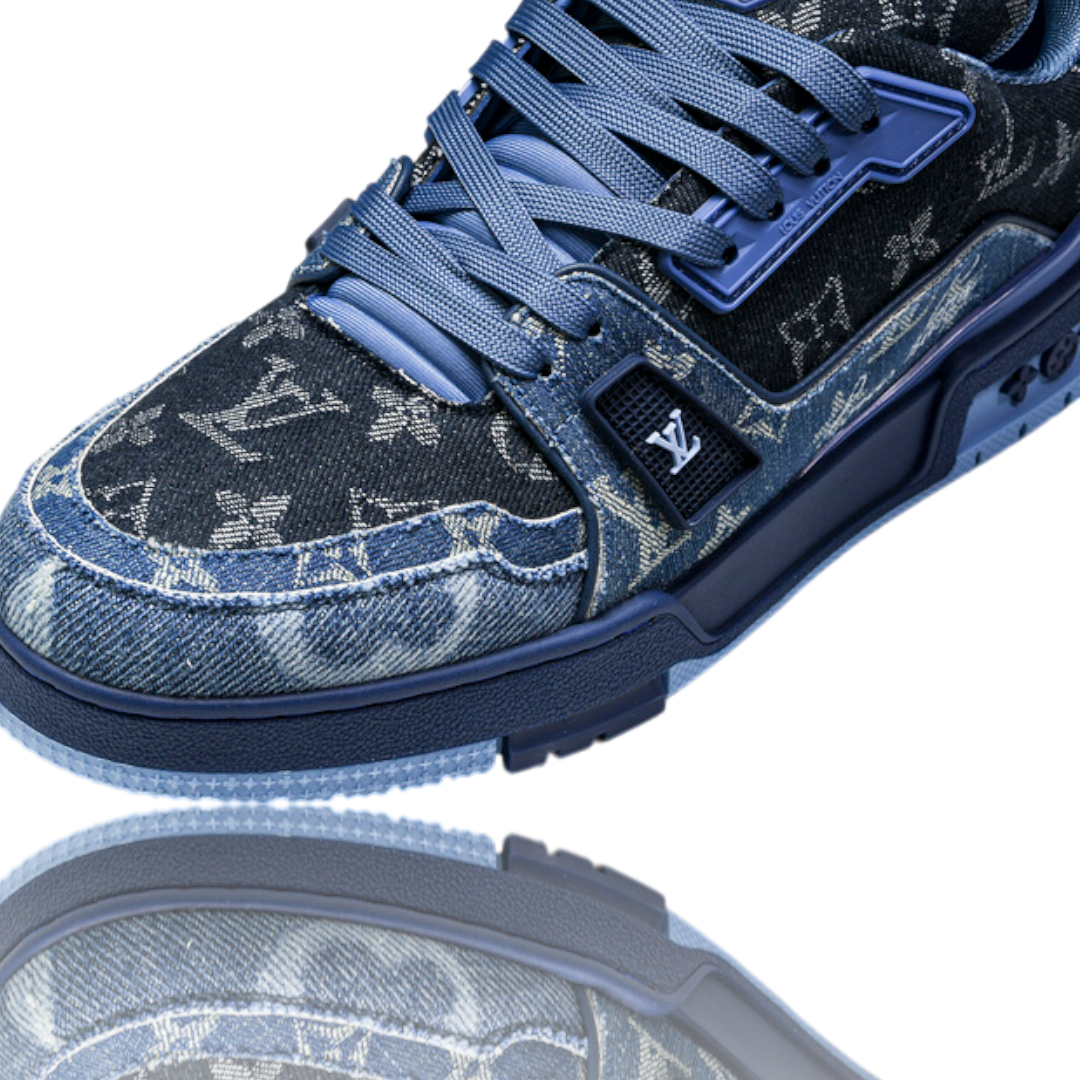 Louis Vuittоп Trainer Low 'Monogram Denim Blue'