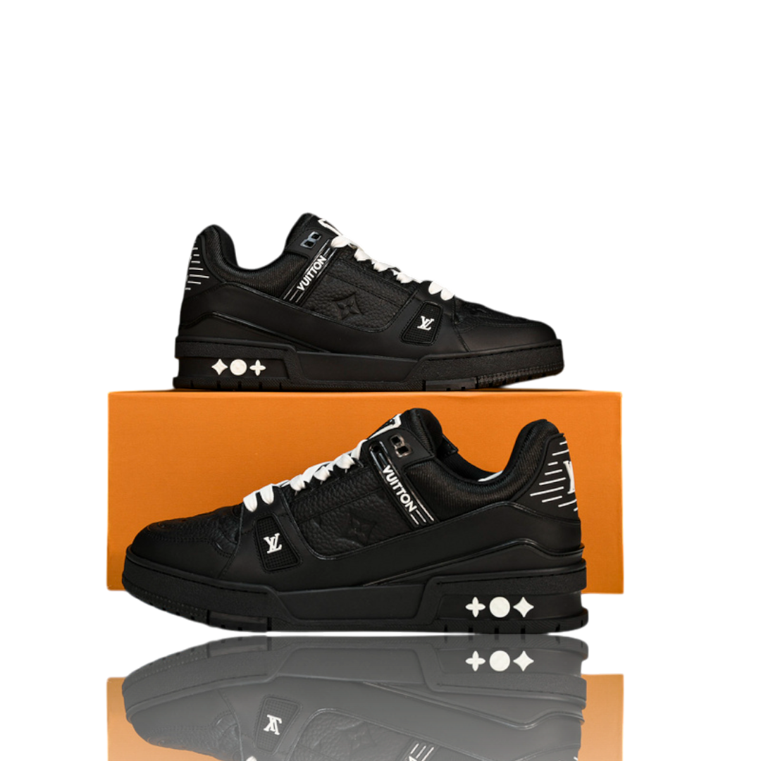Louis Vuittоп Trainer Low 'Monogram Black Embossed'