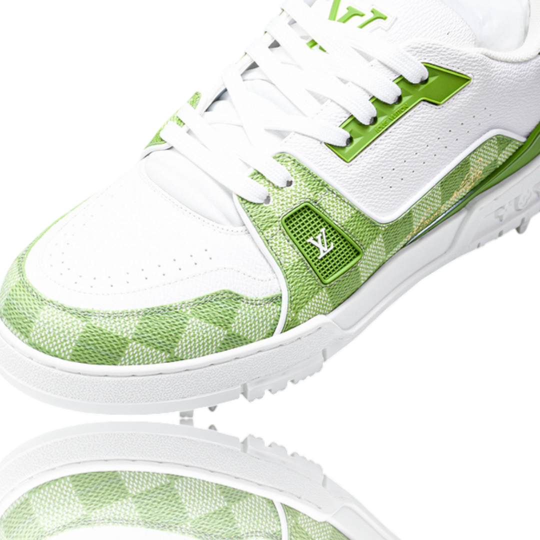 Louis Vuittоп Trainer Golf Shoes Low By Tyler, The Creator 'Green Damier'