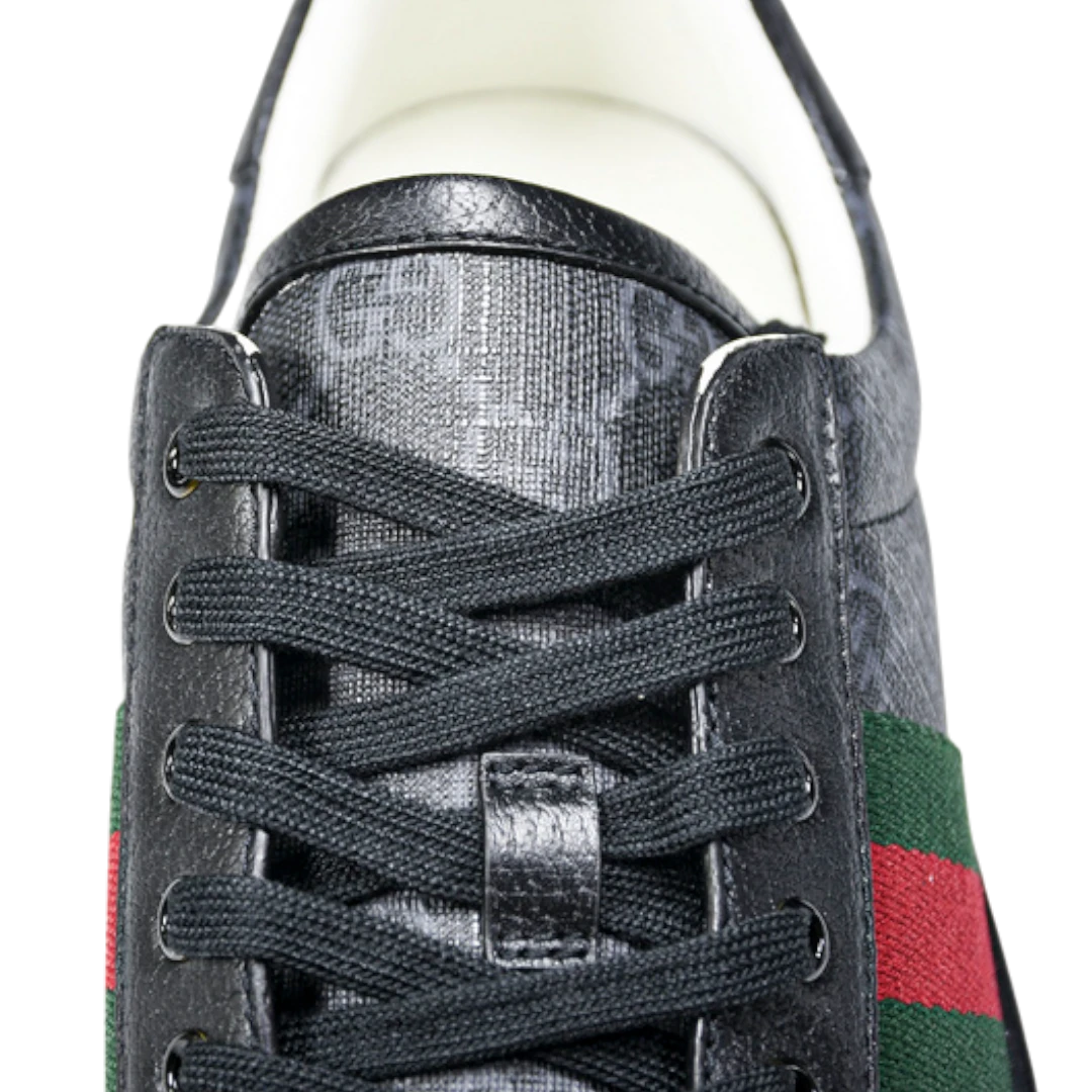 Guссi Ace Web Monogram 'Black'