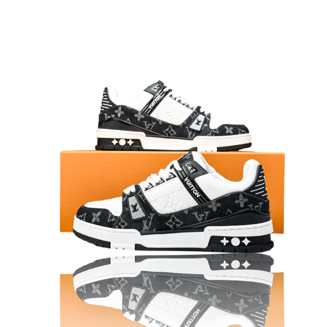 Louis Vuittоп Trainer Low 'White Black'