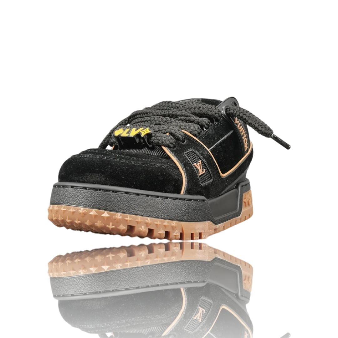 Louis Vuittоп Trainer Maxi 'Black Brown Suede'