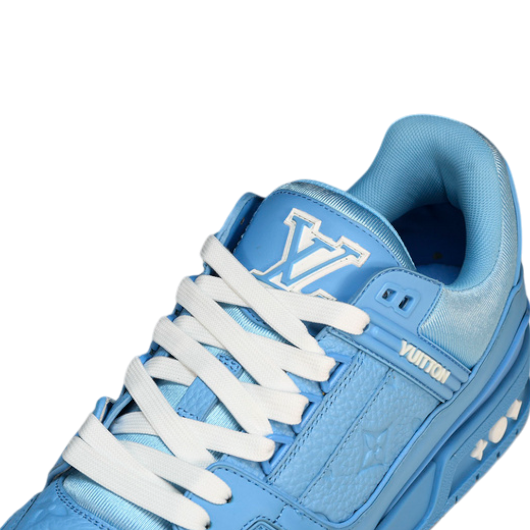 Louis Vuittоп Trainer Low 'Monogram Blue Embossed'