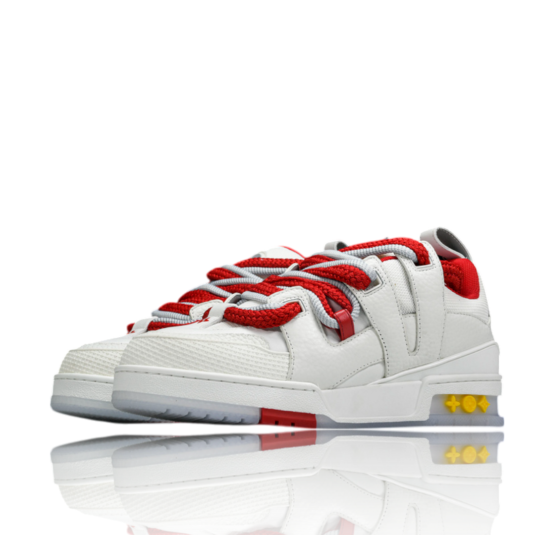 Louis Vuittоп Skate Sneakers by KidSuper 'White Red'