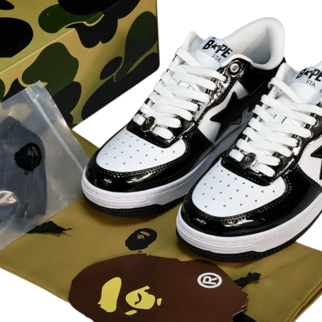 A Bathing Ape Bapesta 'Black'