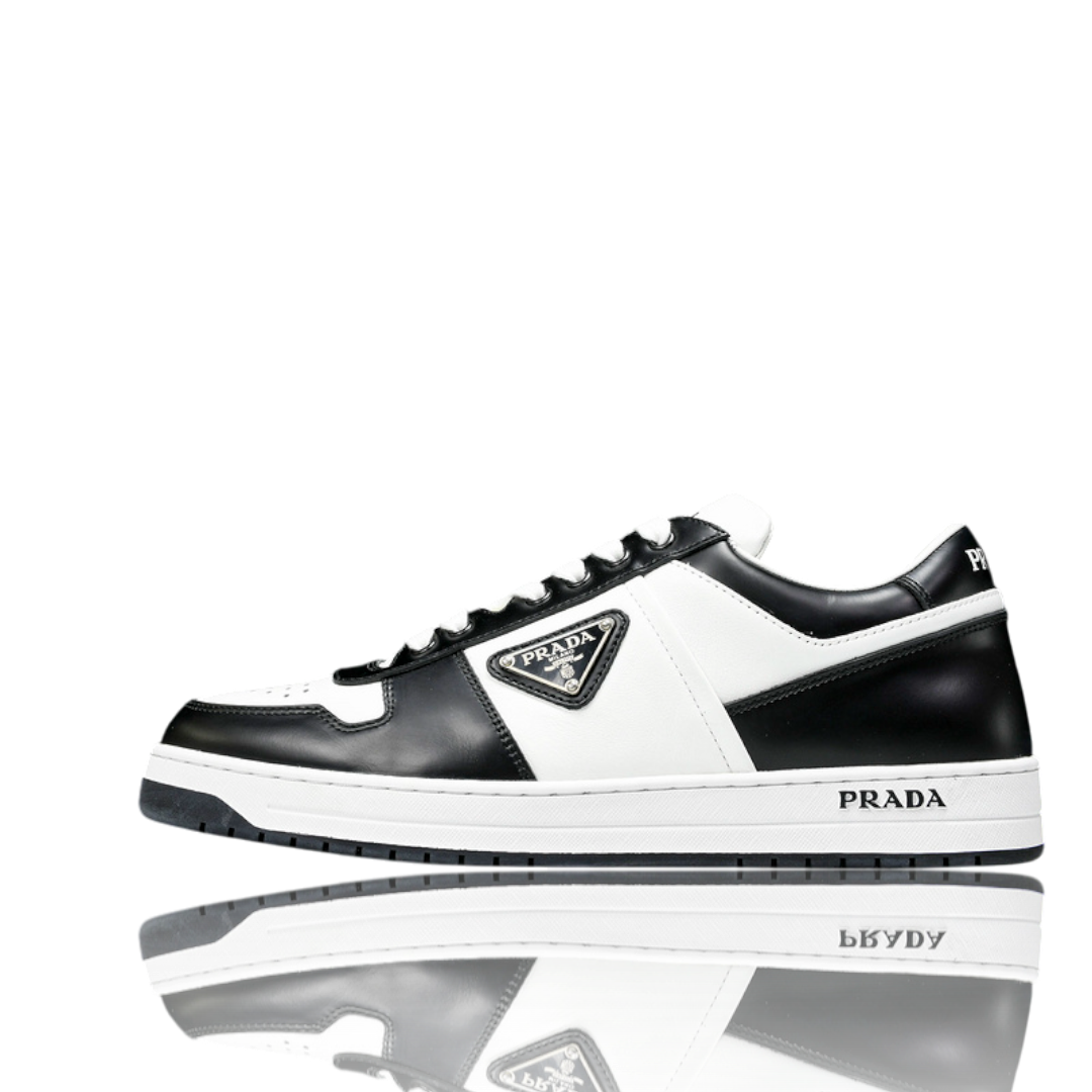 Prada Downtown Sneaker 'Black White'