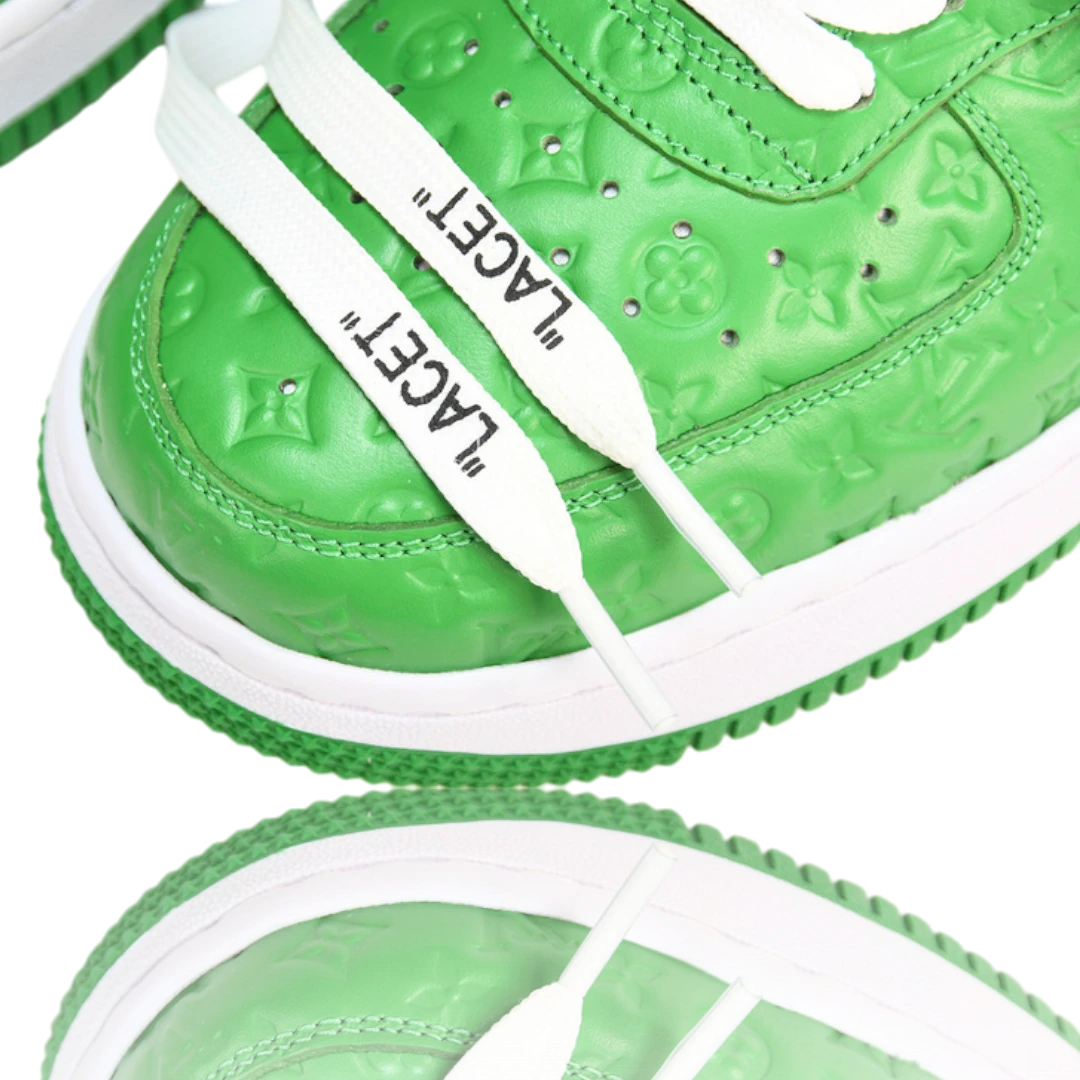 Louis Vuittоп x AF1 By Virgil Abloh 'White Green'