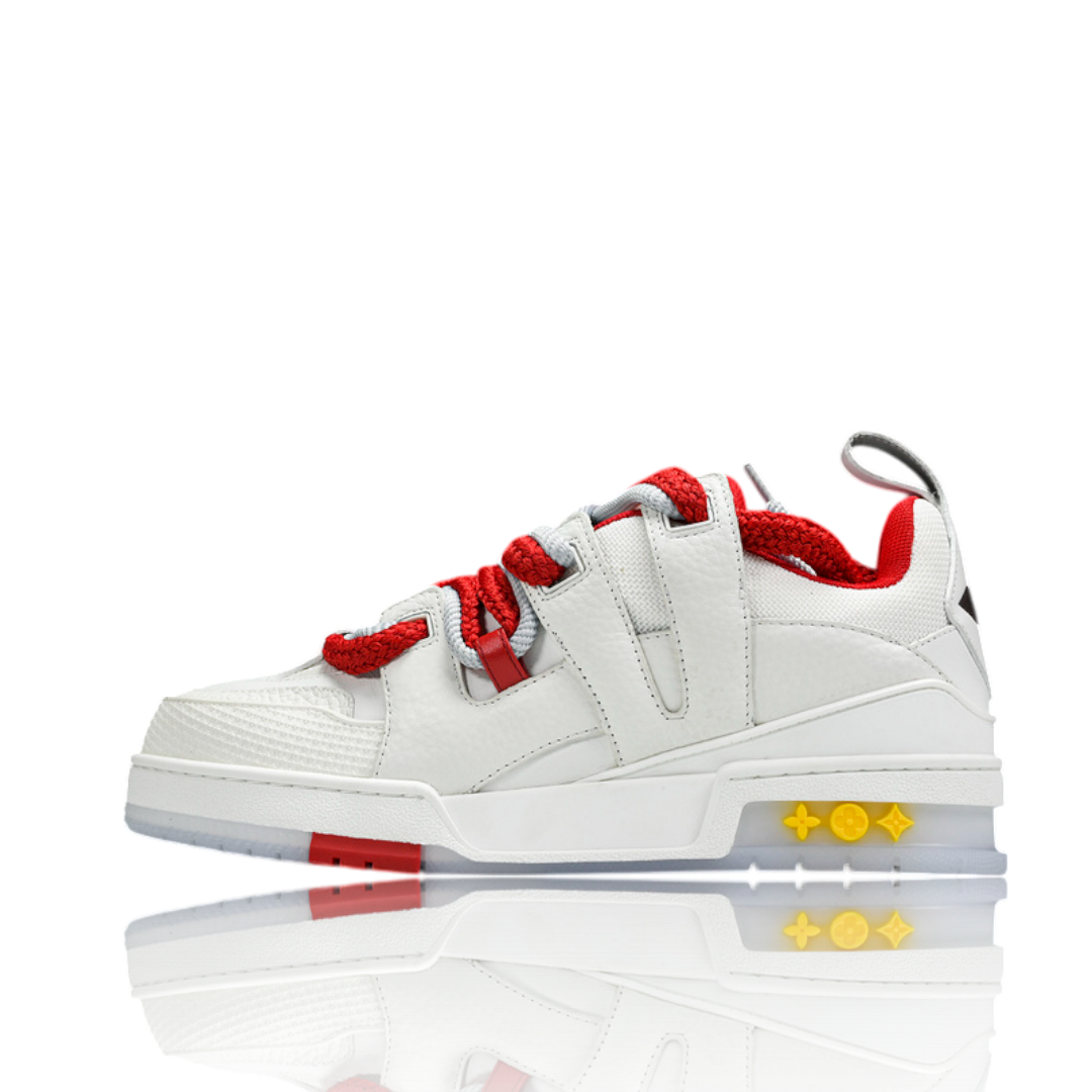 Louis Vuittоп Skate Sneakers by KidSuper 'White Red'
