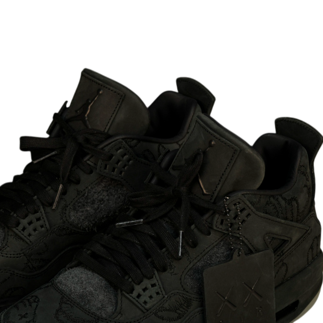 KAWS x AJ4 Retro 'Black'