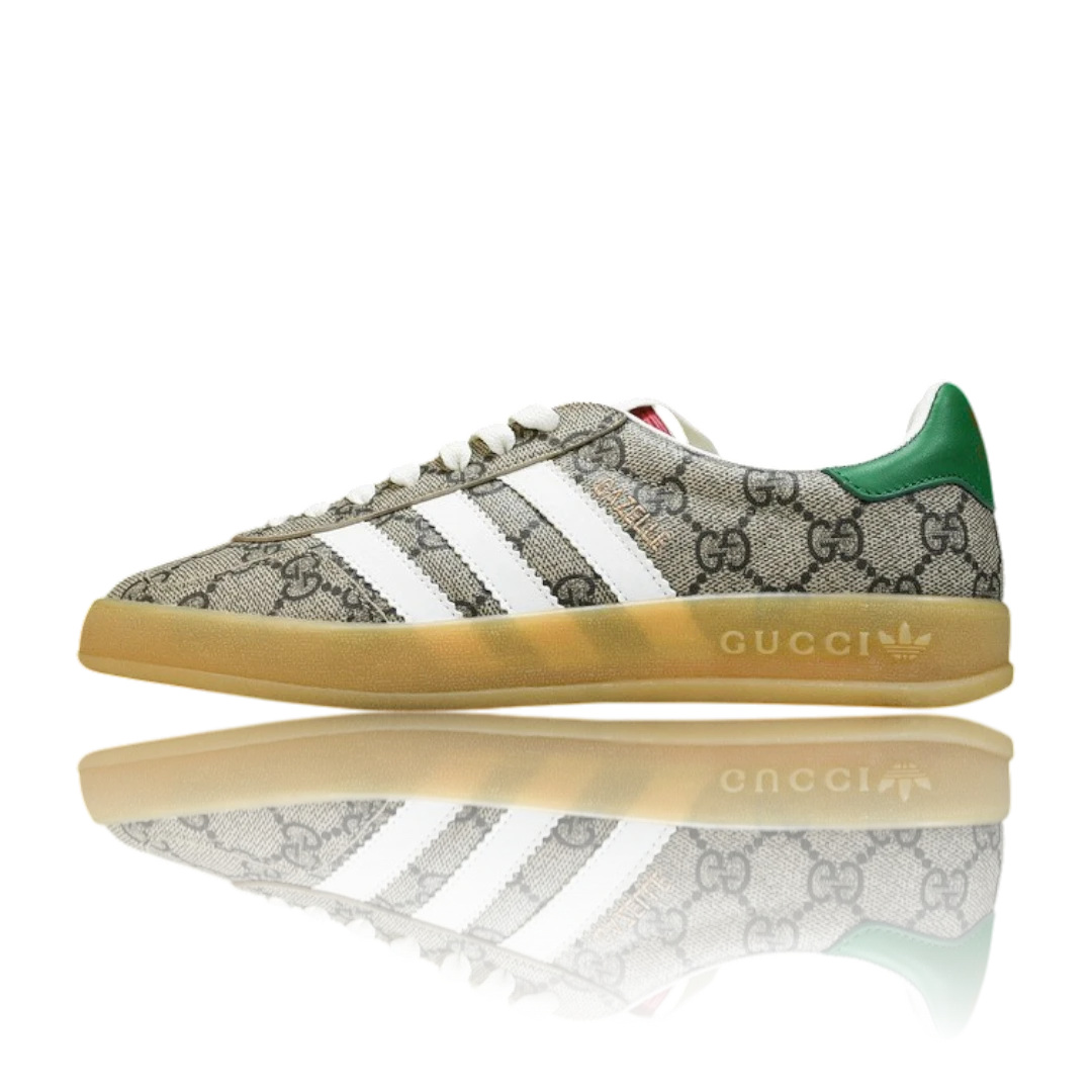 Guссi x Gazelle 'Beige GG Monogram'