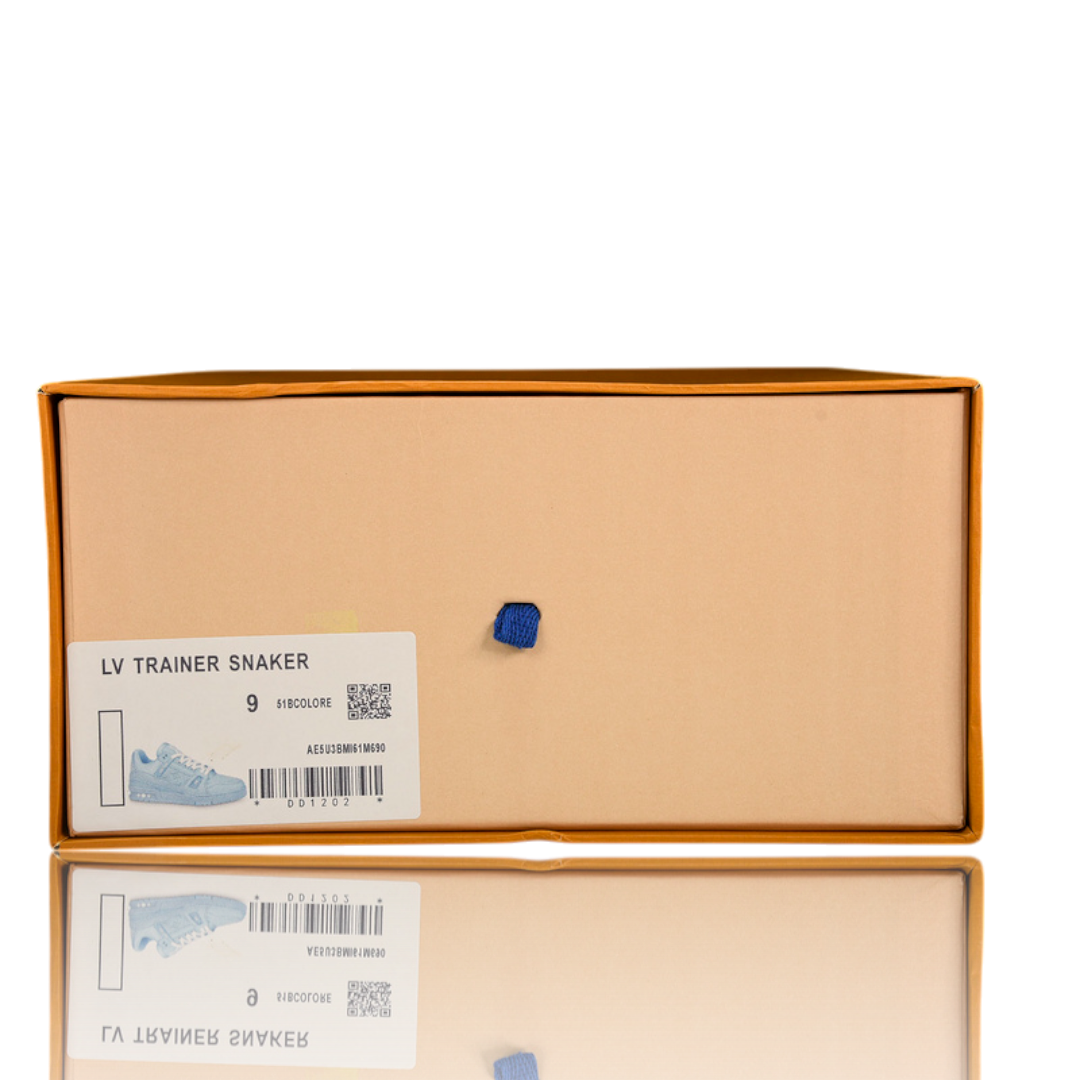 Louis Vuittоп Trainer Low 'Monogram Blue Embossed'