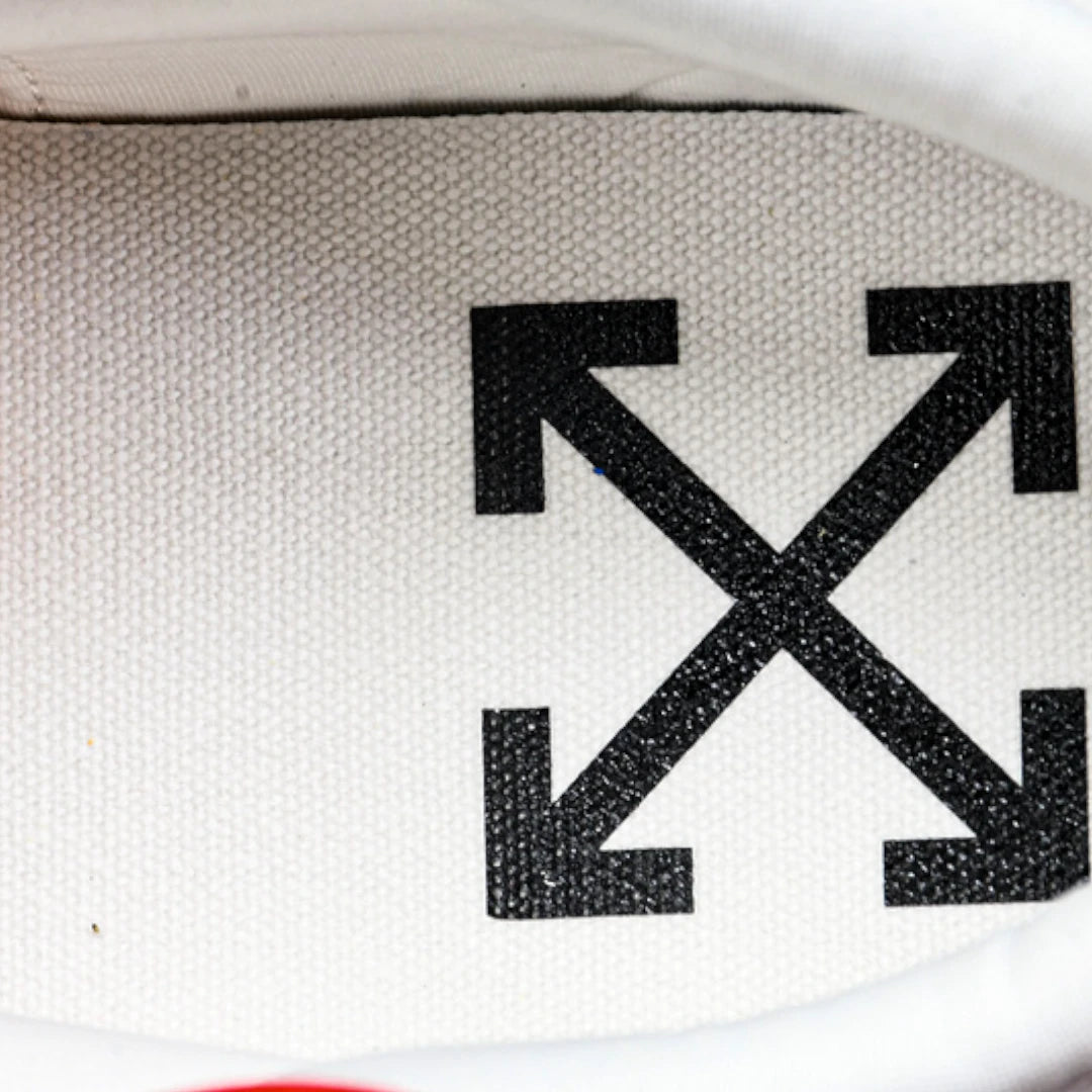 Off-White Vulc Low 'White' (‘C 2018)  Old Stripes