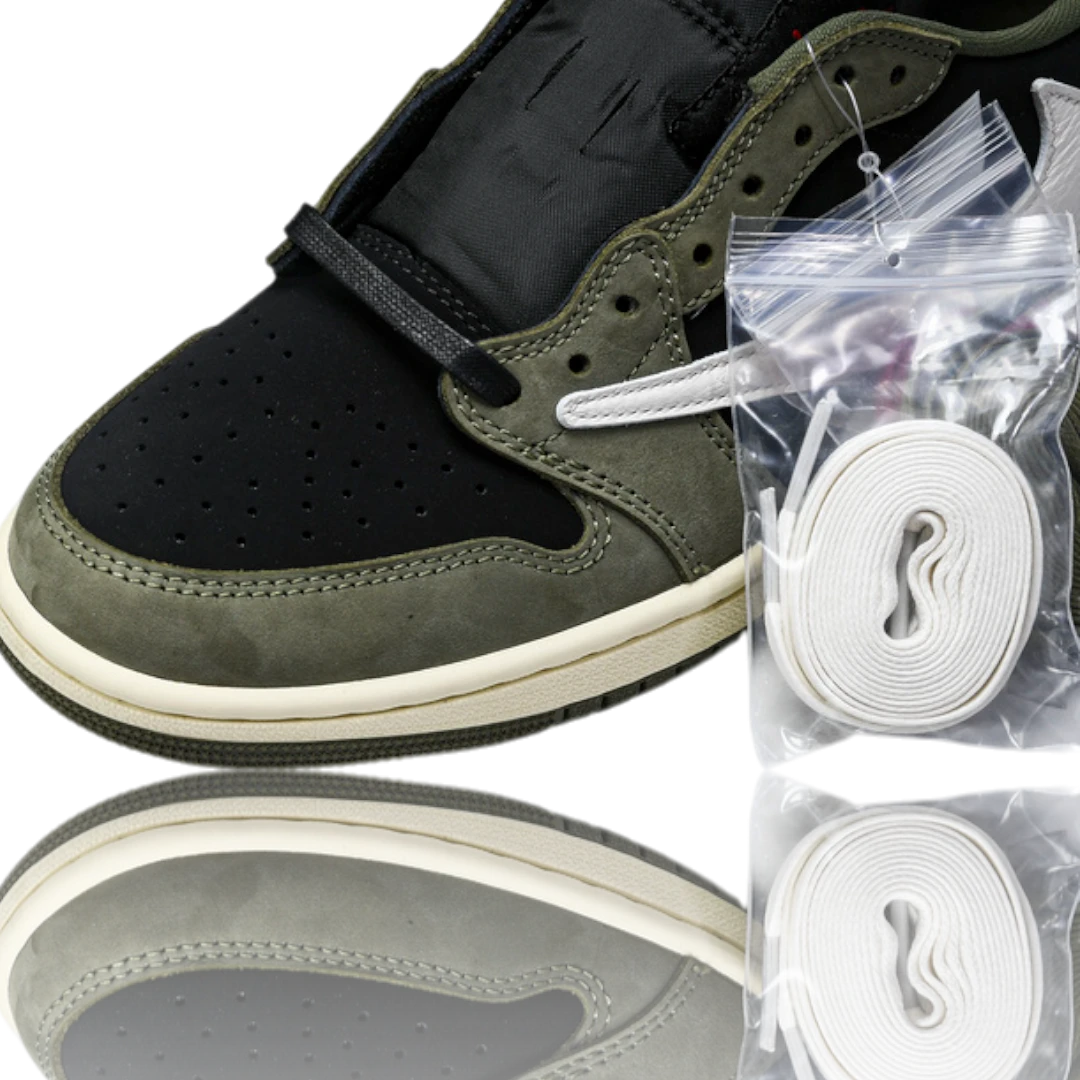 Travis Scott x AJ1 Low OG 'Black Olive'