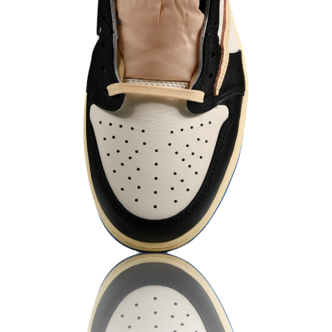 (CLEARANCE) Travis Scott x AJ1 Low OG Fragment ‘Military Blue’