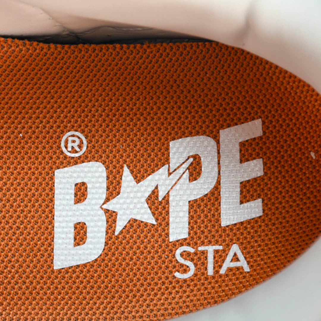 A Bathing Ape Bapesta 'Orange'