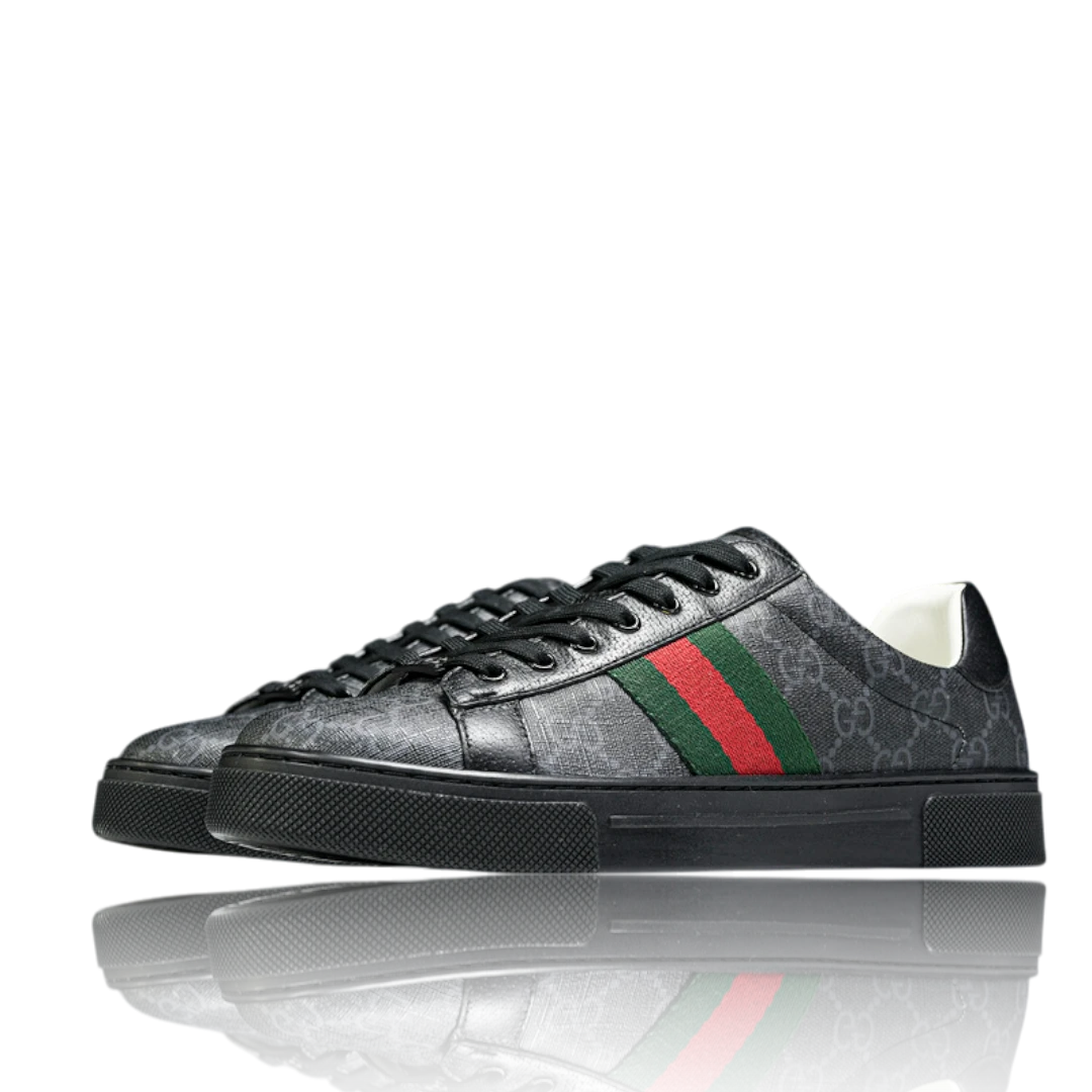 Guссi Ace Web Monogram 'Black'