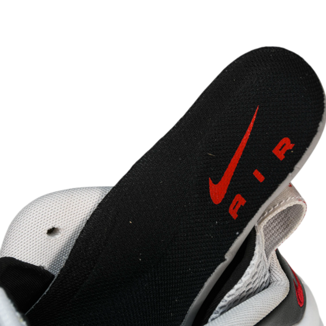 Air Foamposite Pro 'White Black University Red'