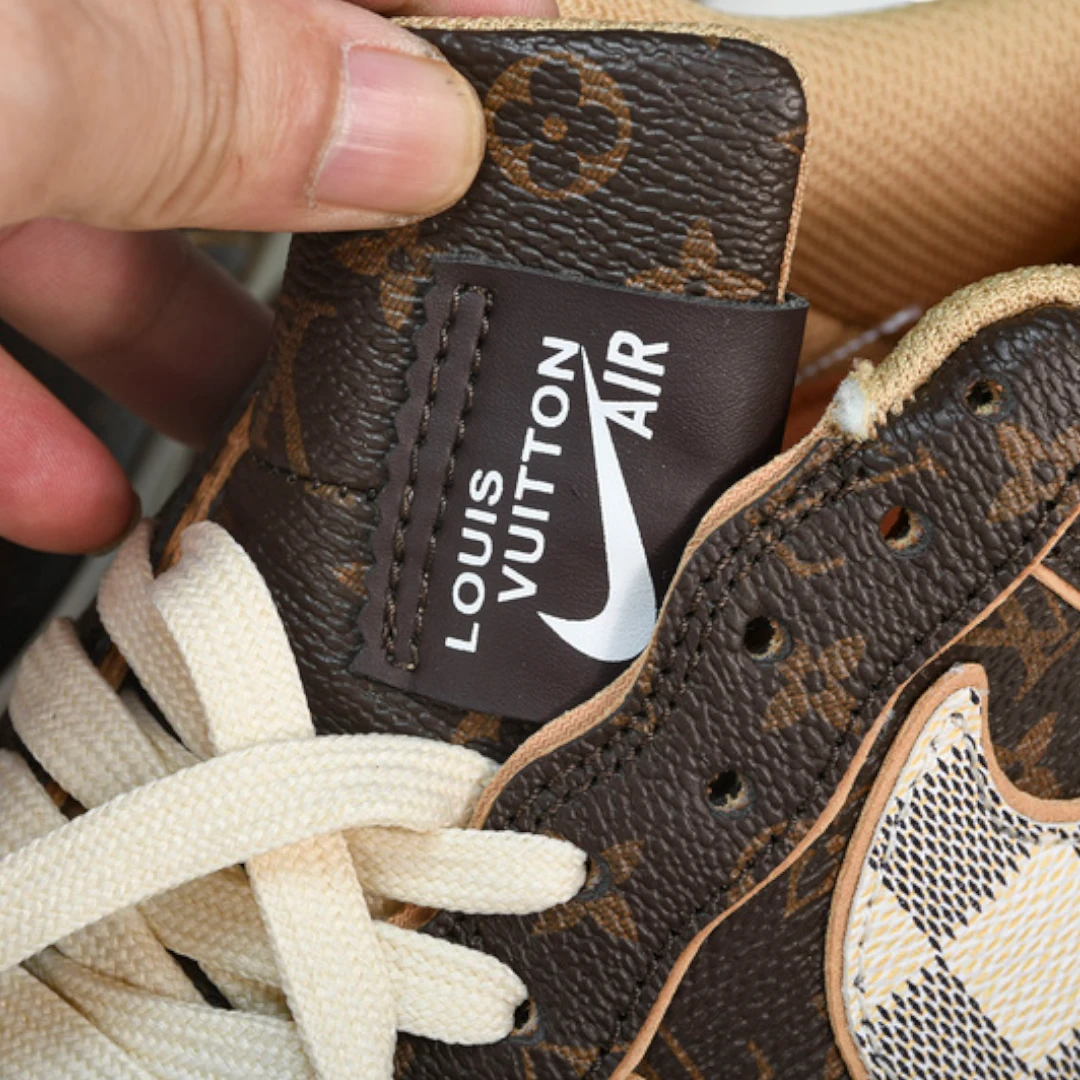 Louis Vuittоп x AF1 By Virgil Abloh ‘Monogram Brown'