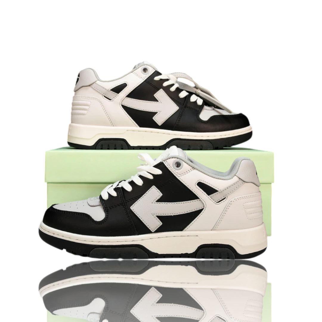 Off-White Out Of Office Low Top 'Light Grey Black'