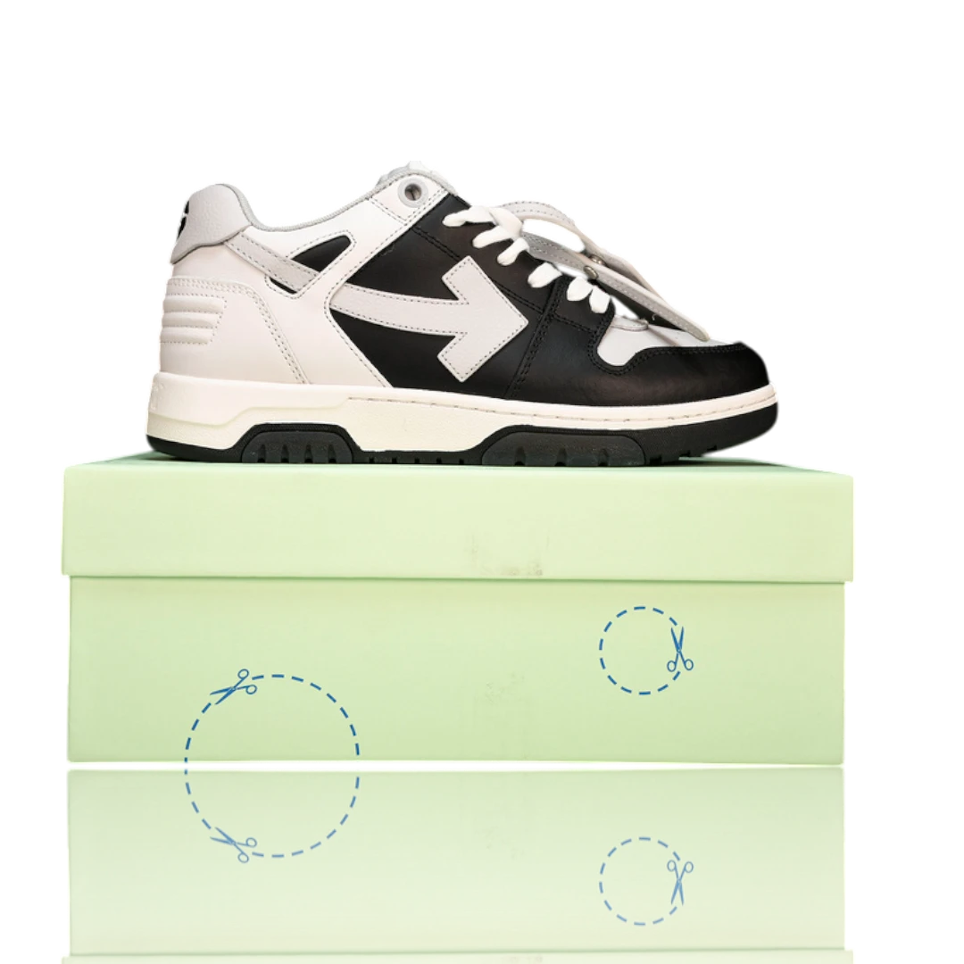 Off-White Out Of Office Low Top 'Light Grey Black'