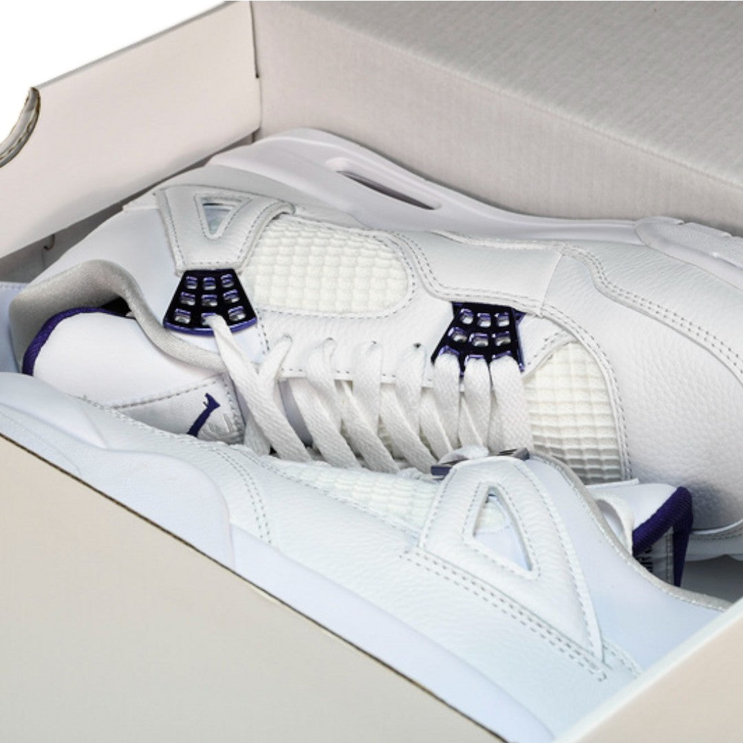 AJ4 Retro 'Metallic Purple'