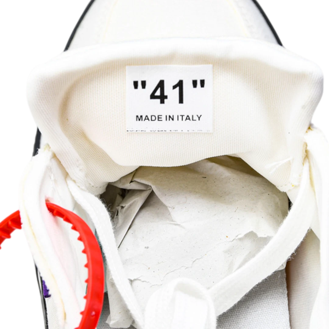 Off-White Vulc Low 'White Purple Arrow'