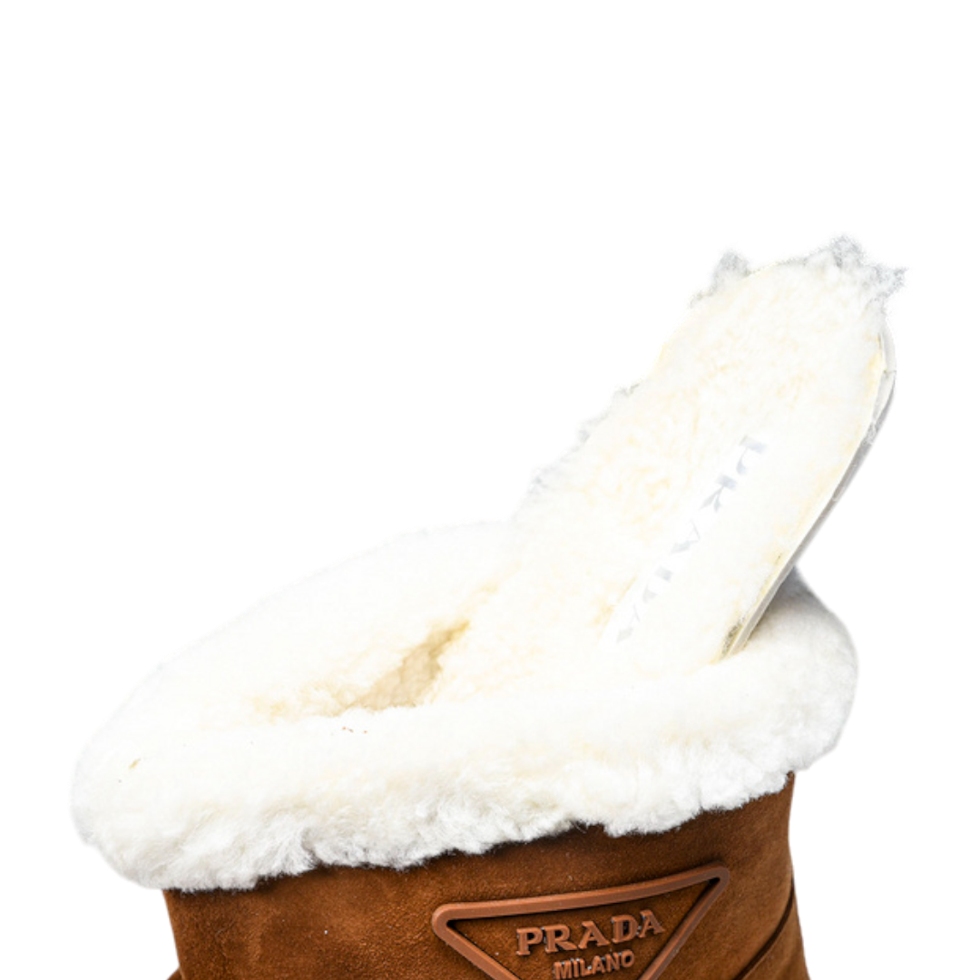 Prada Ankle Boots 'Brown'