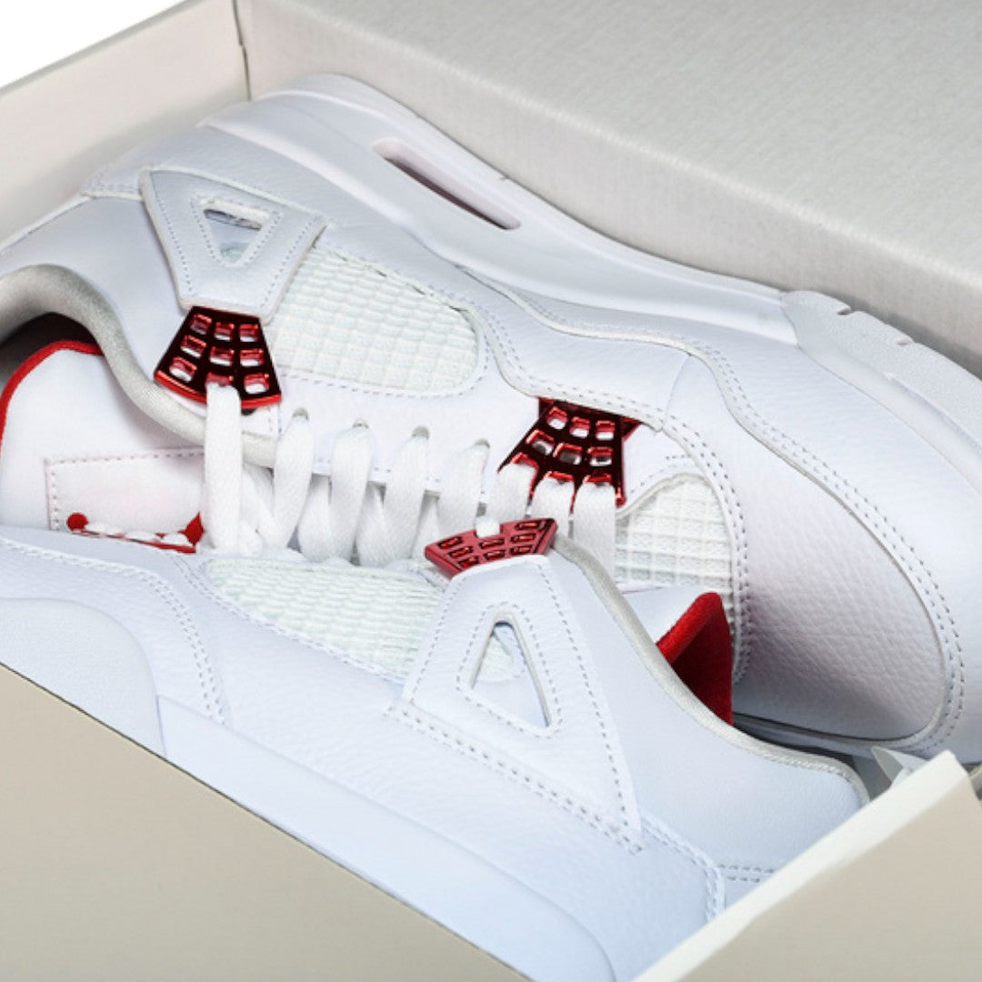 AJ4 Retro 'Metallic Red'