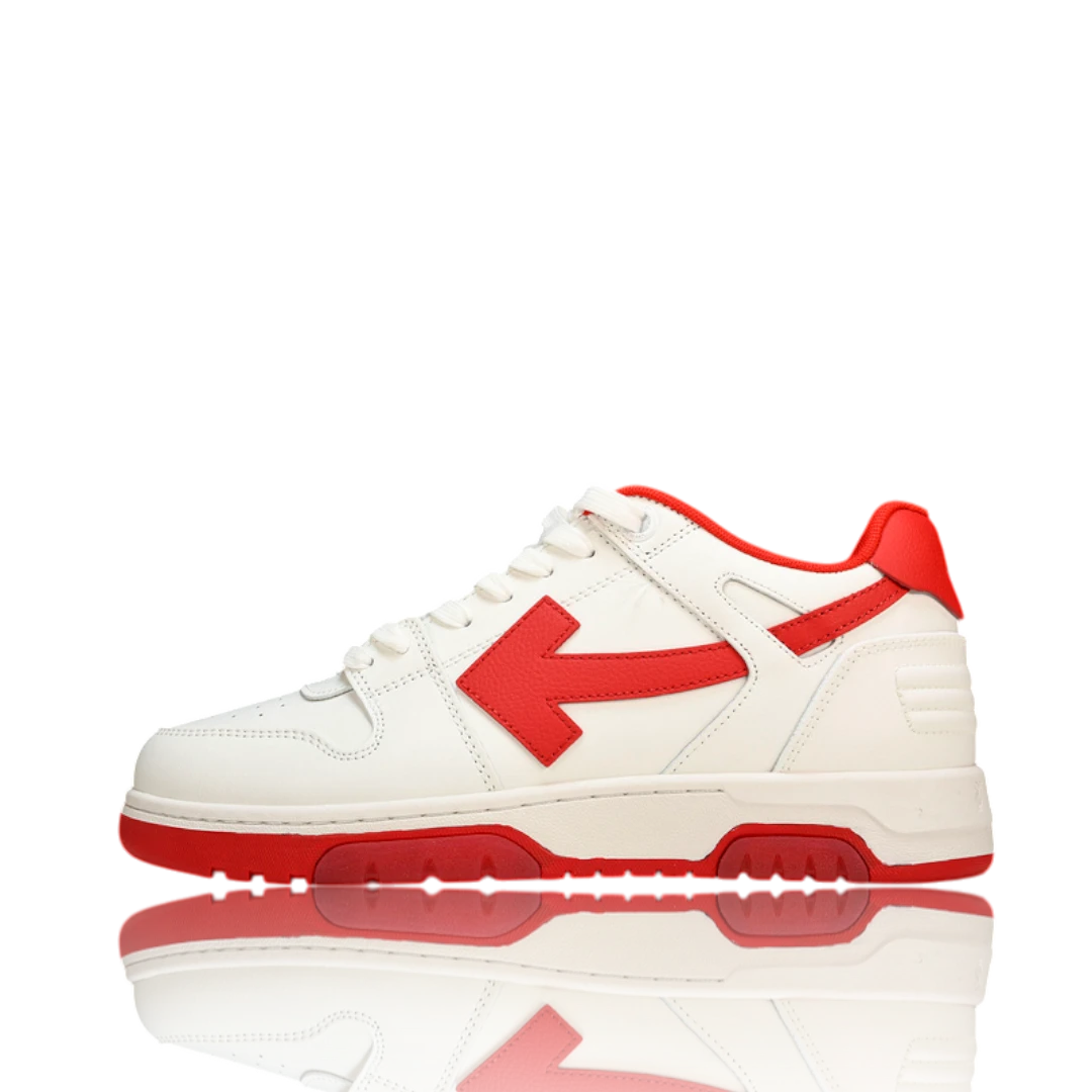 Off-White Out Of Office Low Top 'Red White'