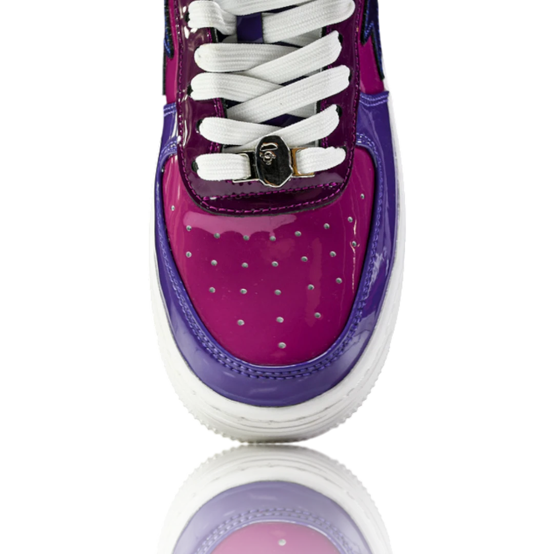 A Bathing Ape Bapesta Color Camo Combo 'Purple'