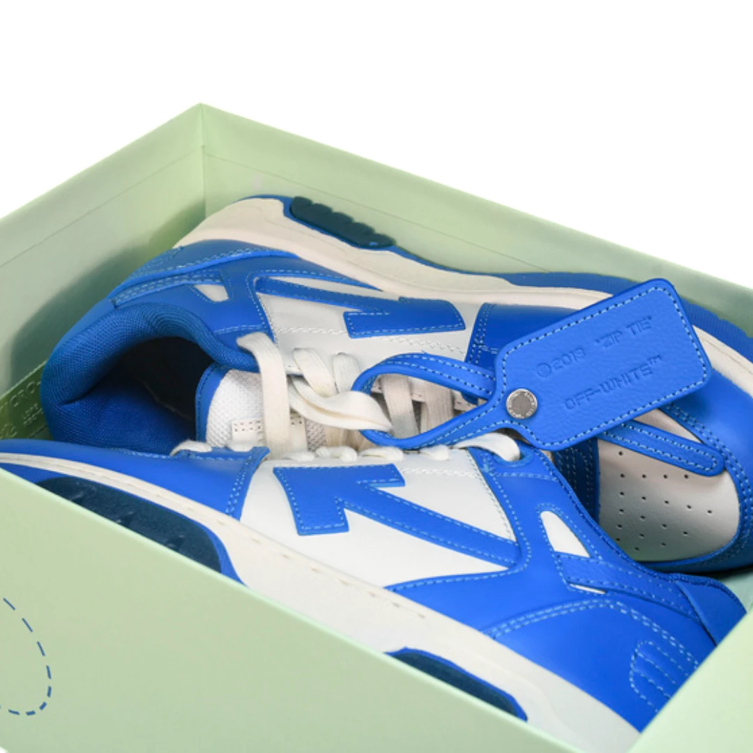 Off-White Out Of Office Low Top 'White Blue'