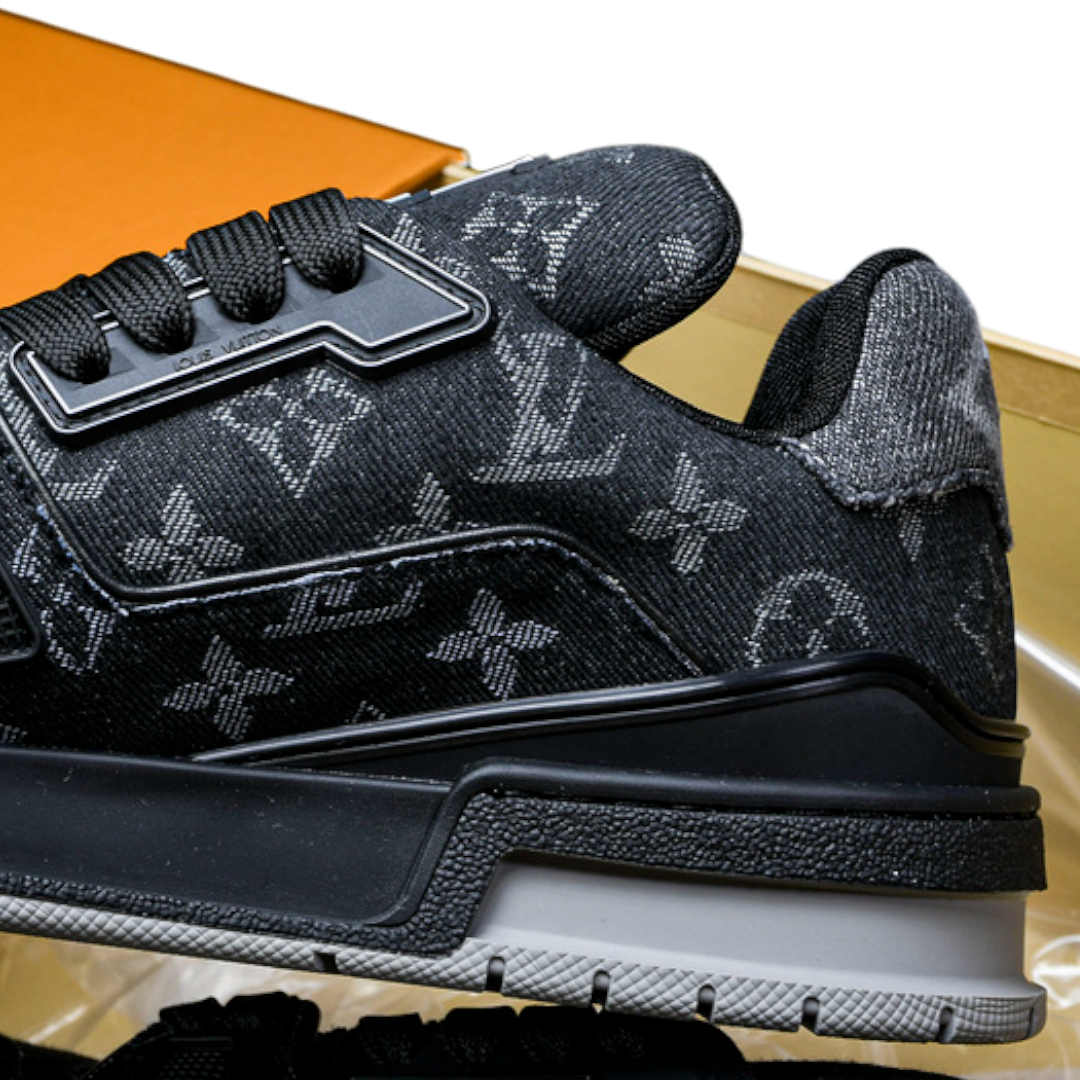 Louis Vuittоп Trainer Low 'Monogram Denim Black'
