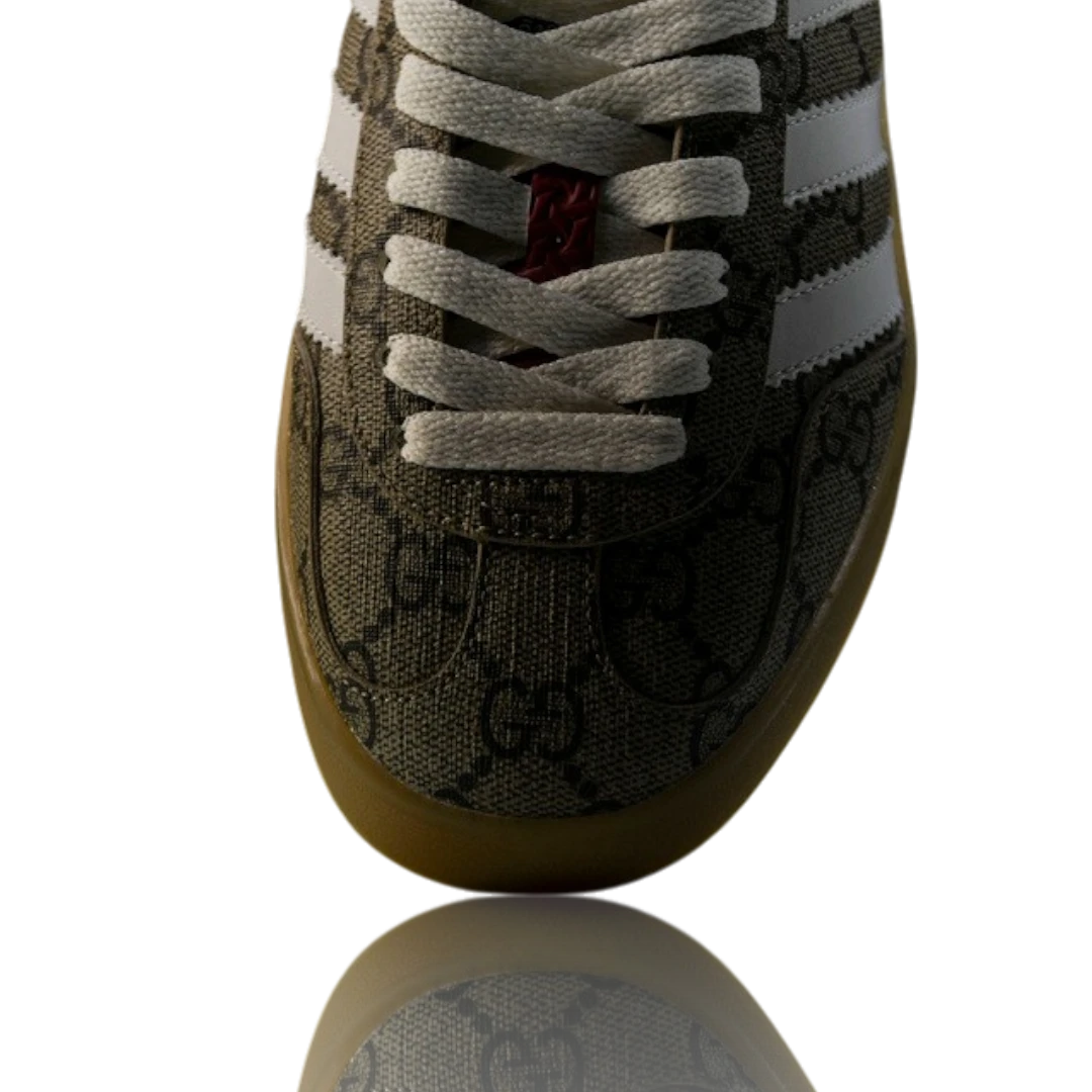 Guссi x Gazelle 'Beige GG Monogram'