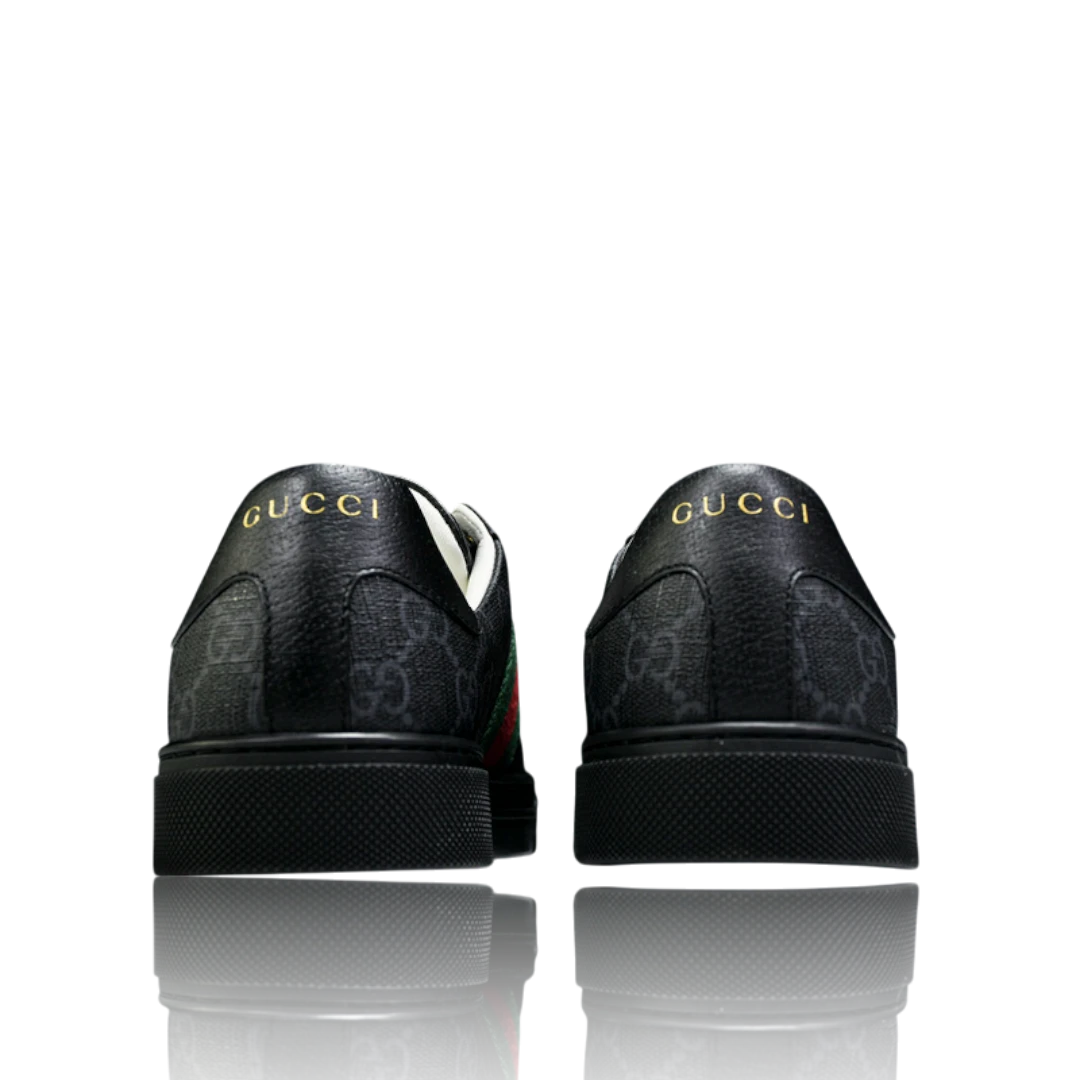 Guссi Ace Web Monogram 'Black'