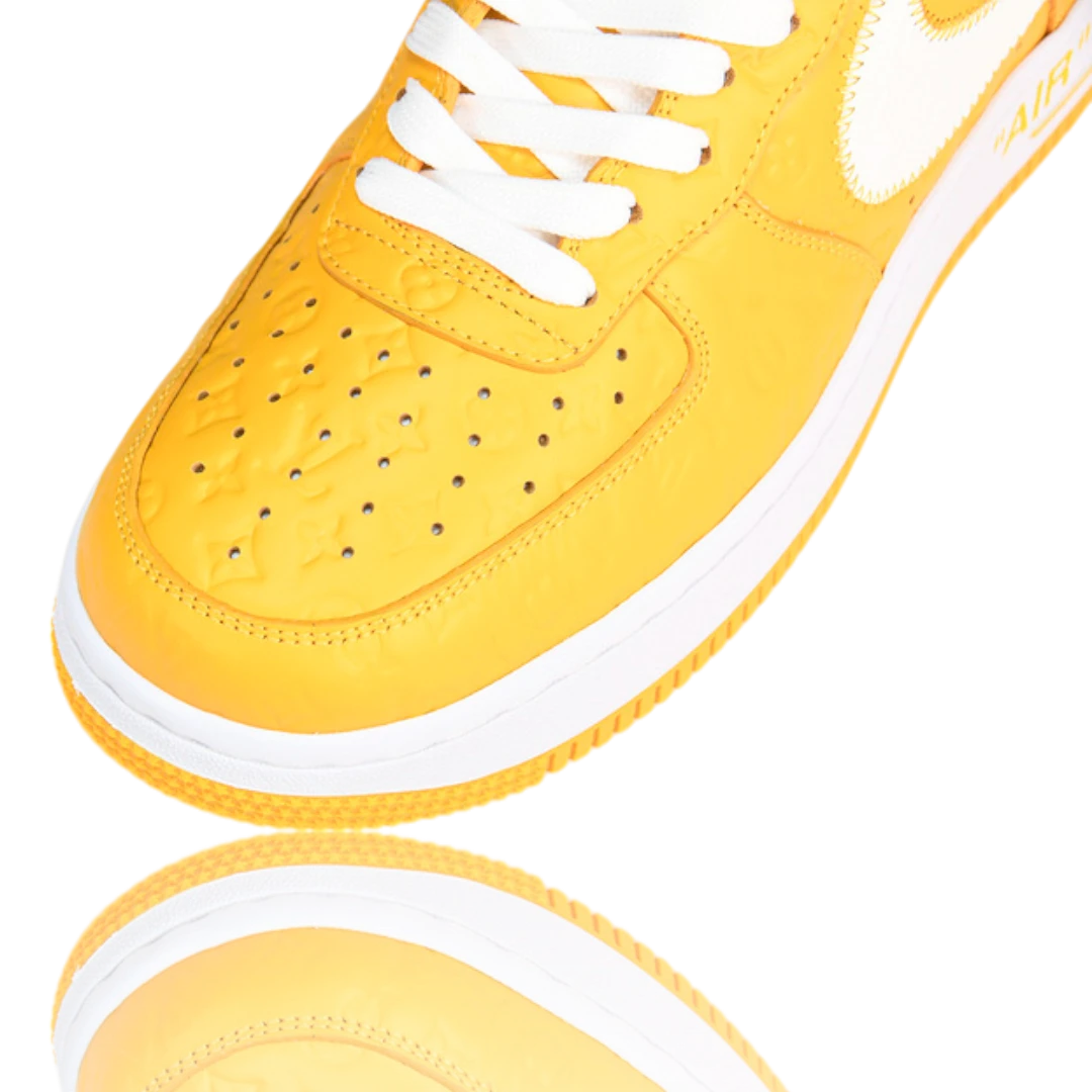 Louis Vuittоп x AF1 By Virgil Abloh 'White Yellow'